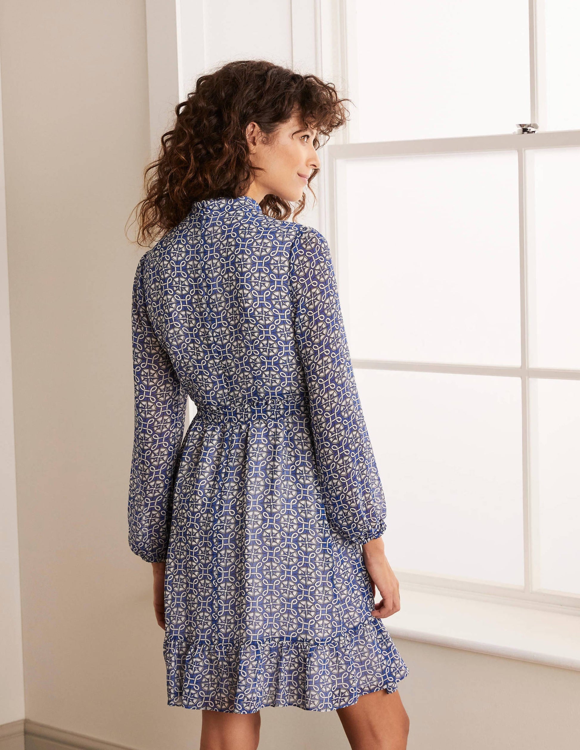 Lottie Belted Dress-Summit, Compass Knot-3