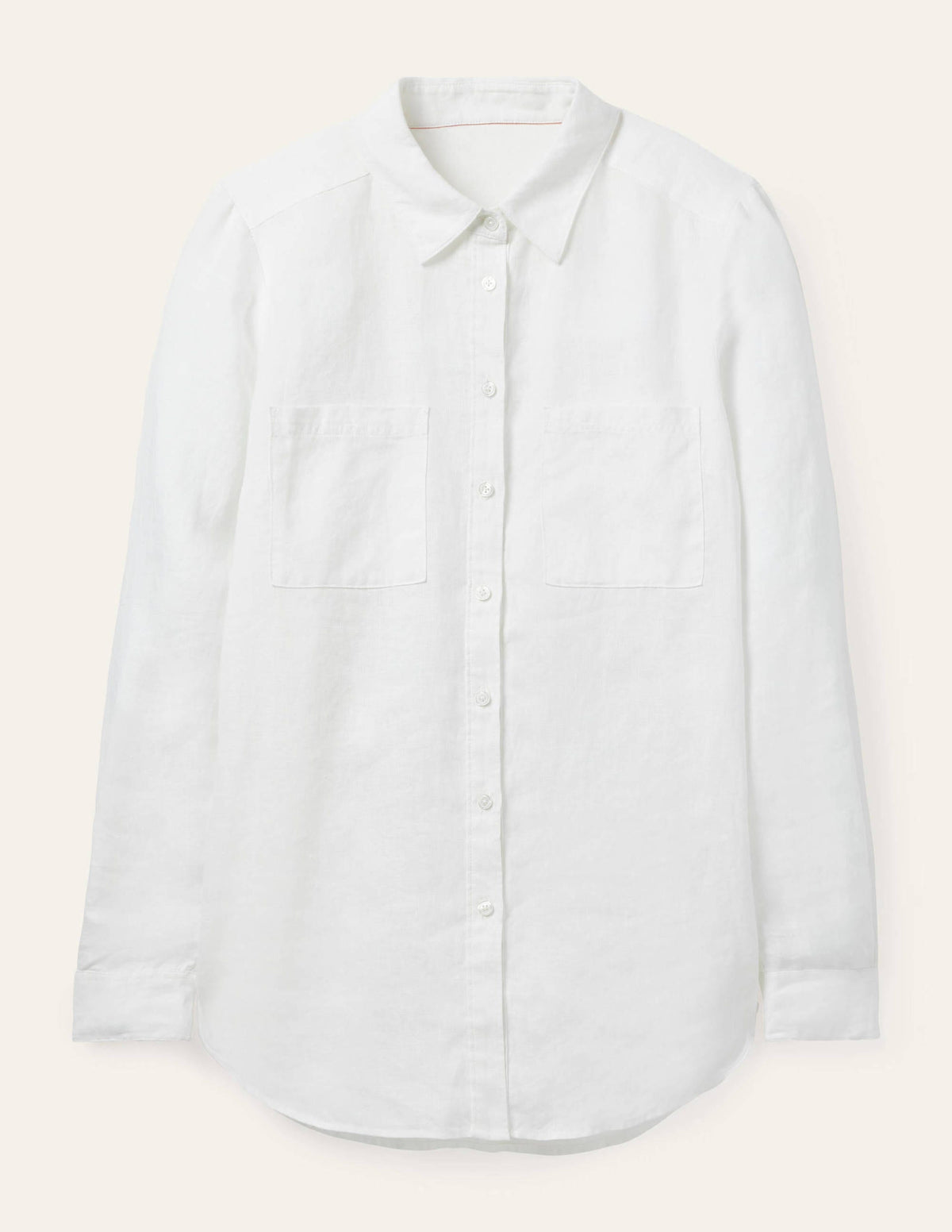 Linen Shirt-White-9