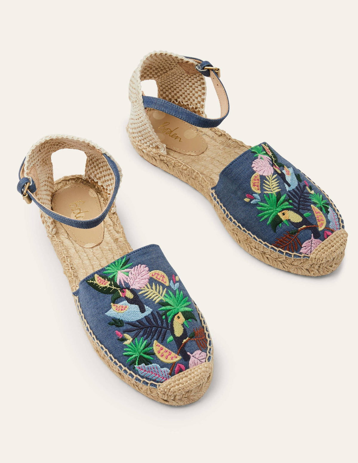 Peggy Espadrilles-Chambray Toucan-1