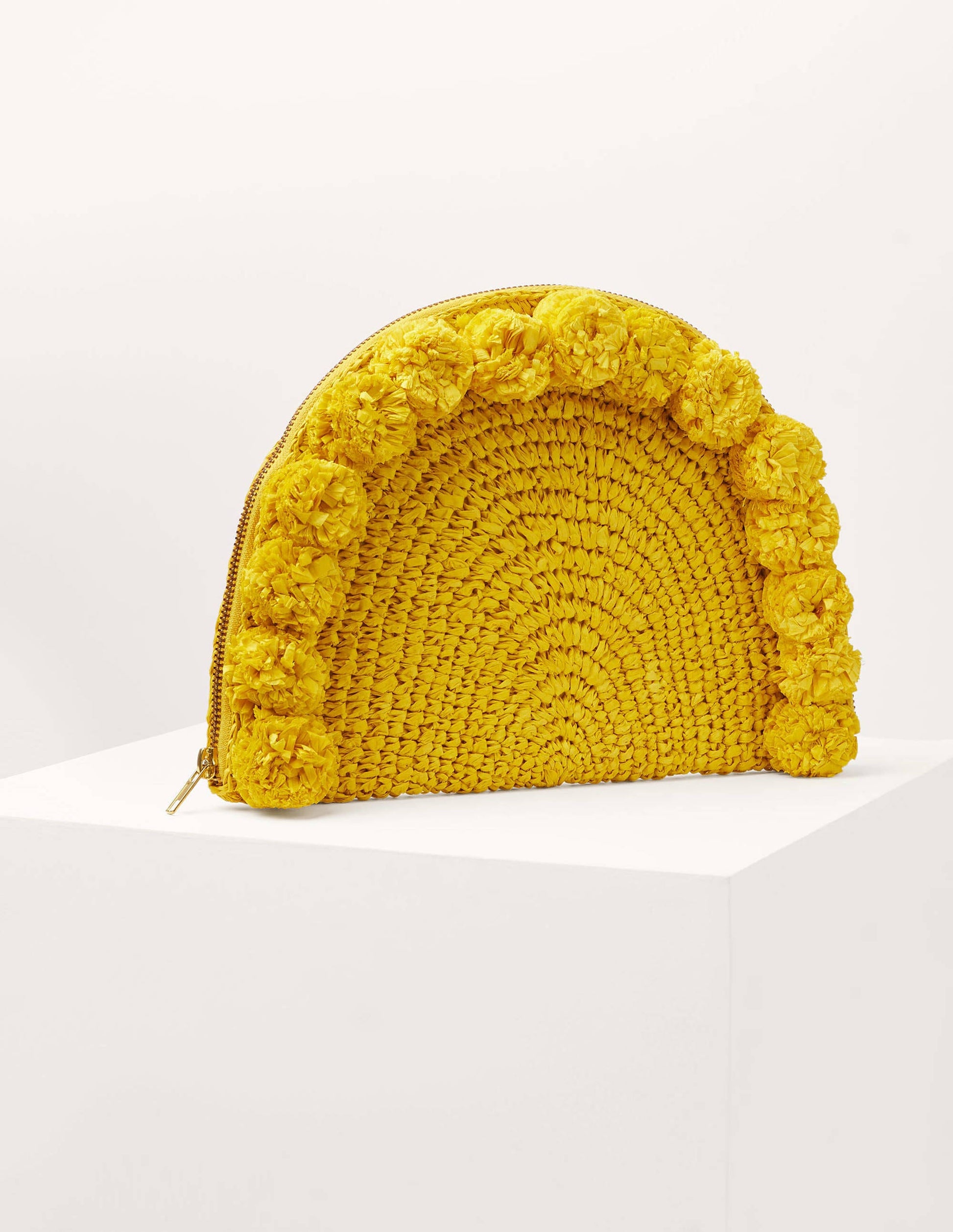 Christina Crochet Clutch-Daffodil-1