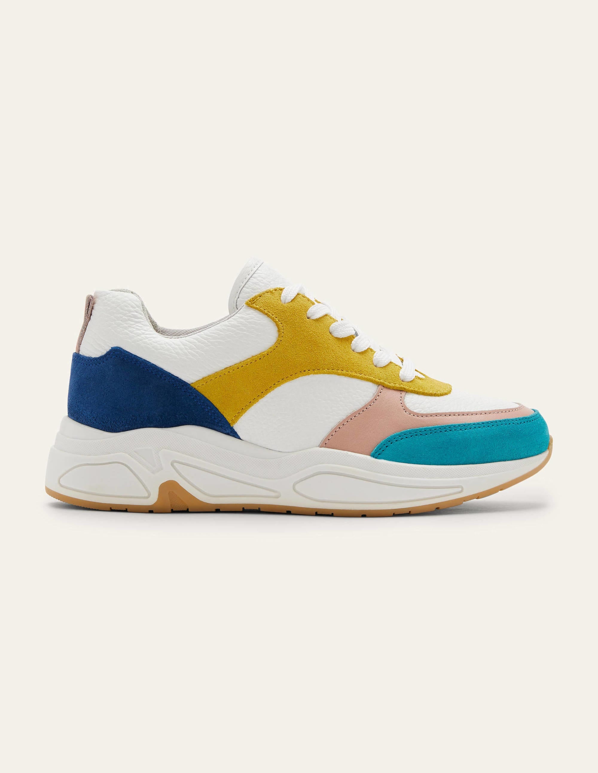 Rhea Trainers-Gulf Blue Colourblock - Image 2