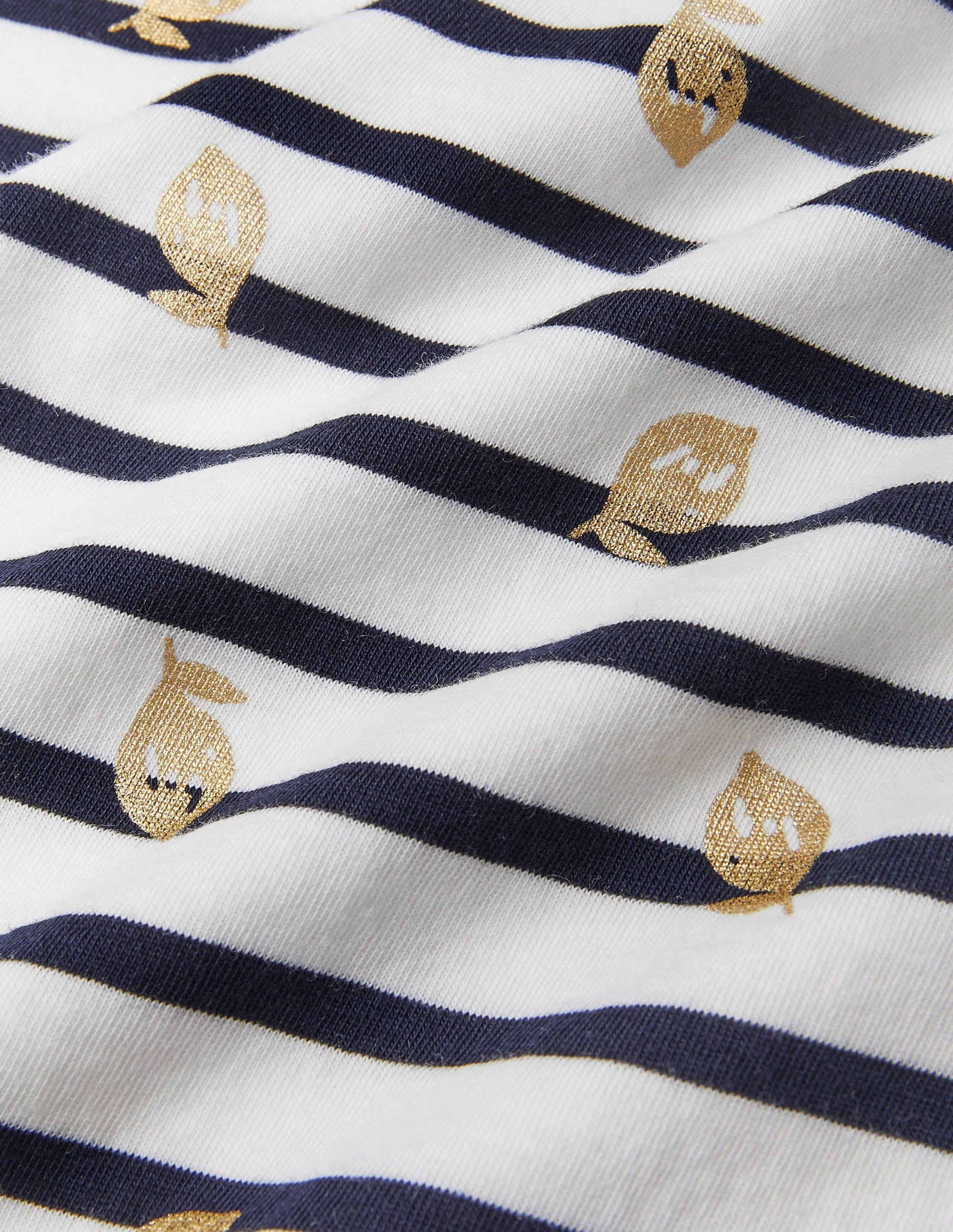 Long Sleeve Breton Top-Ivory/ Navy, Foil Lemons-7