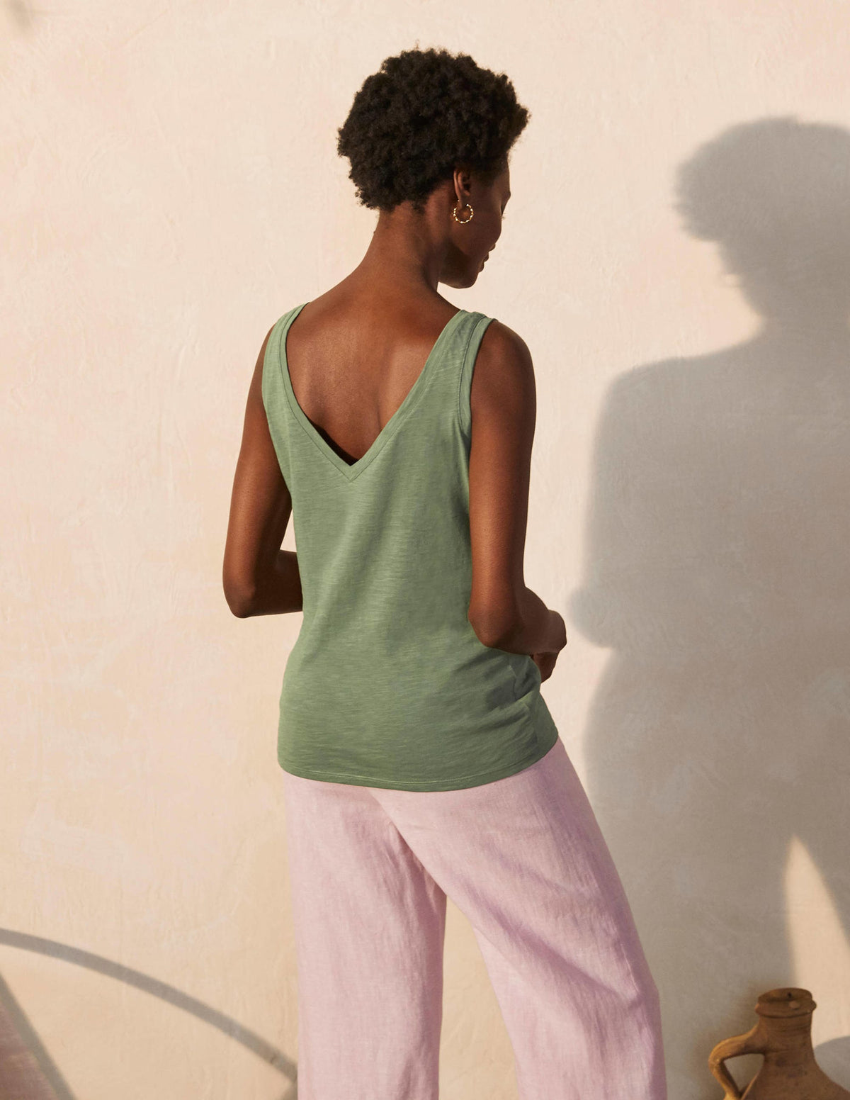 Cotton Vest-Alder-3