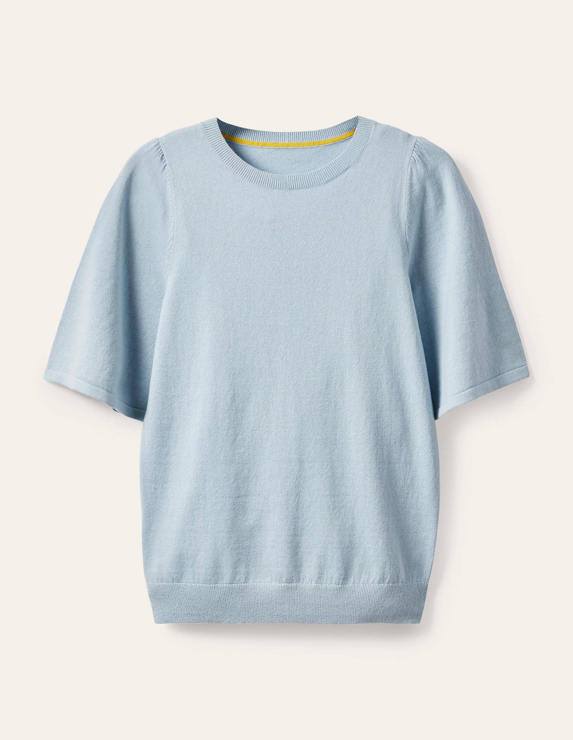 Abbotsbury Knitted Tee-Surf-6