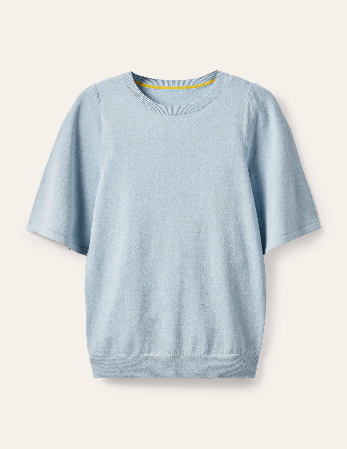 Abbotsbury Knitted Tee-Surf - Image 6