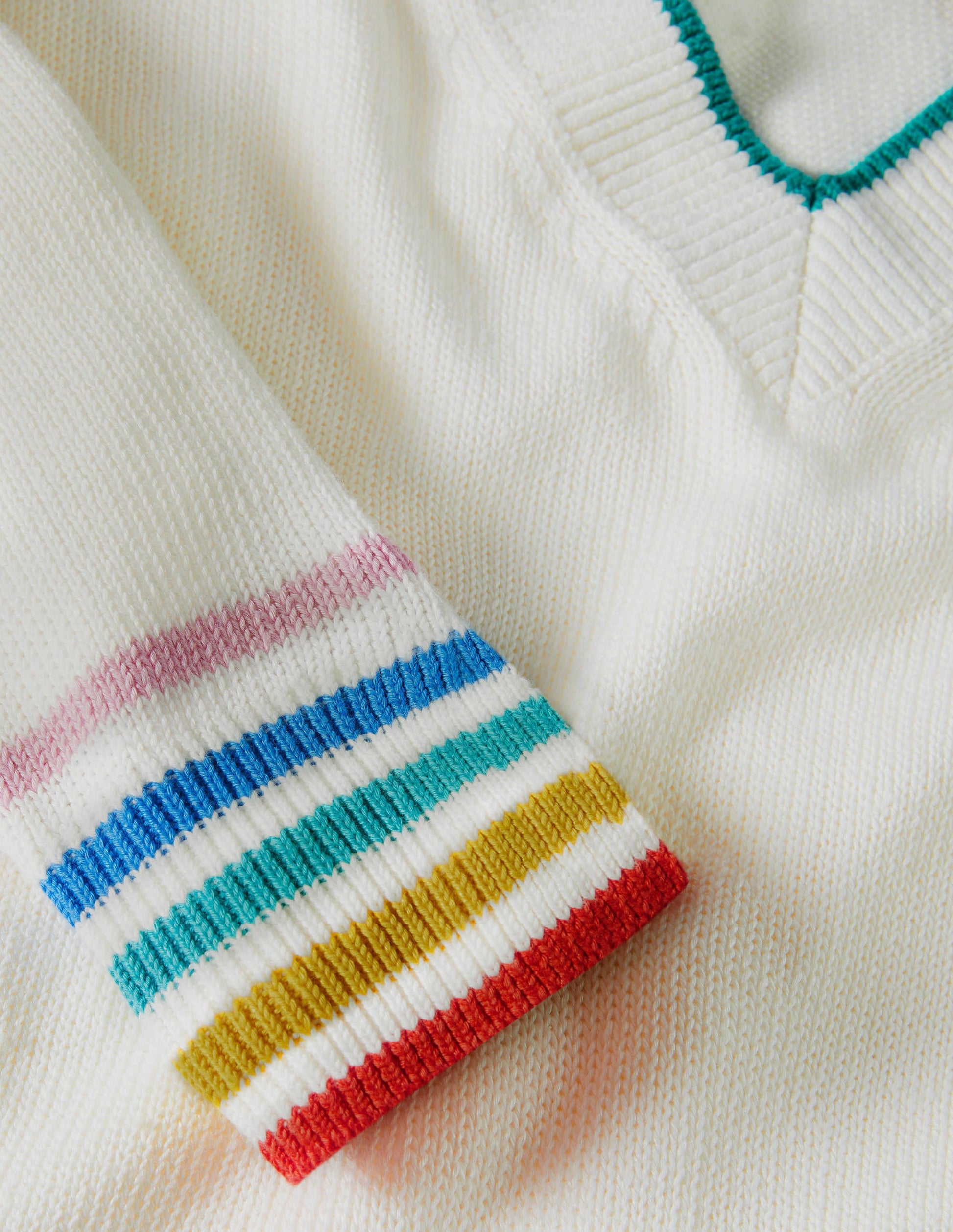 Bamburgh Relaxed Jumper-Ivory-5