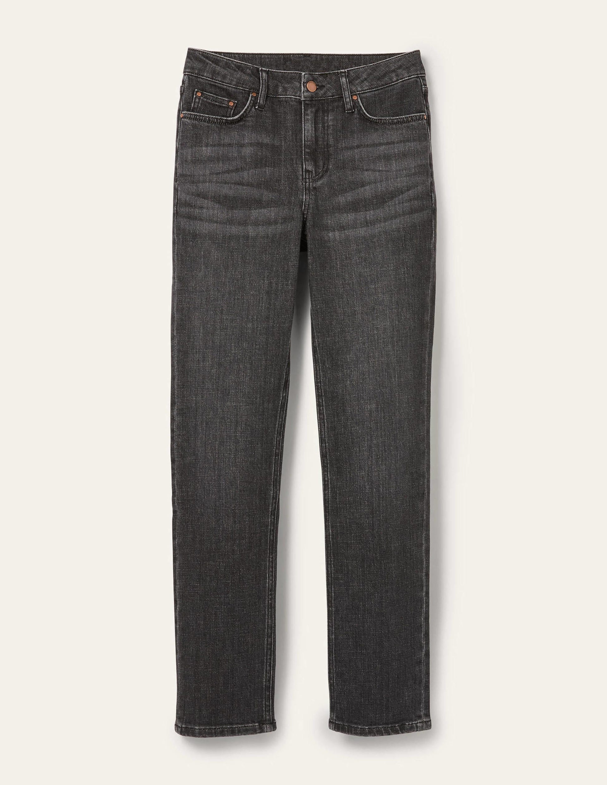 Slim Straight Jeans-Authentic Grey-6