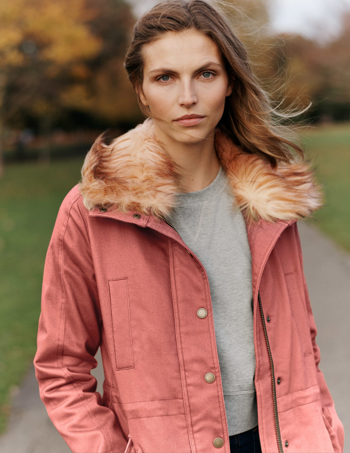 Kentwell Parka-Dusty Rose-6