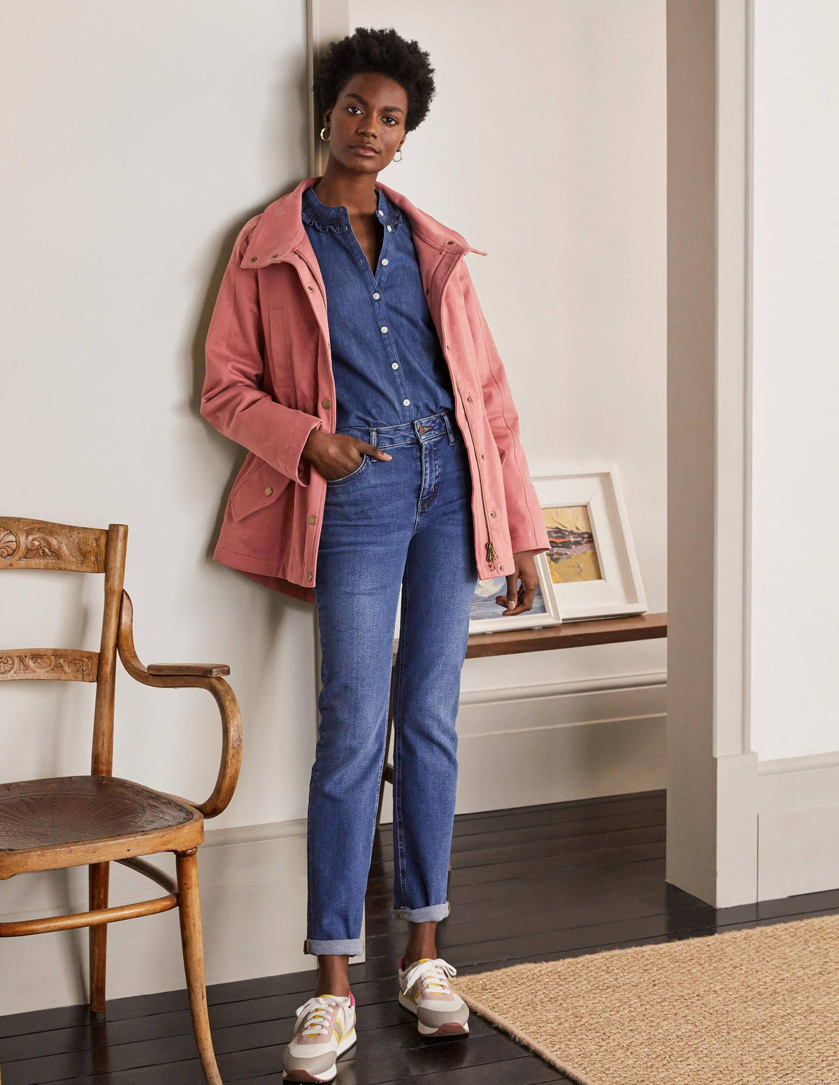 Kentwell Parka-Dusty Rose - Image 1
