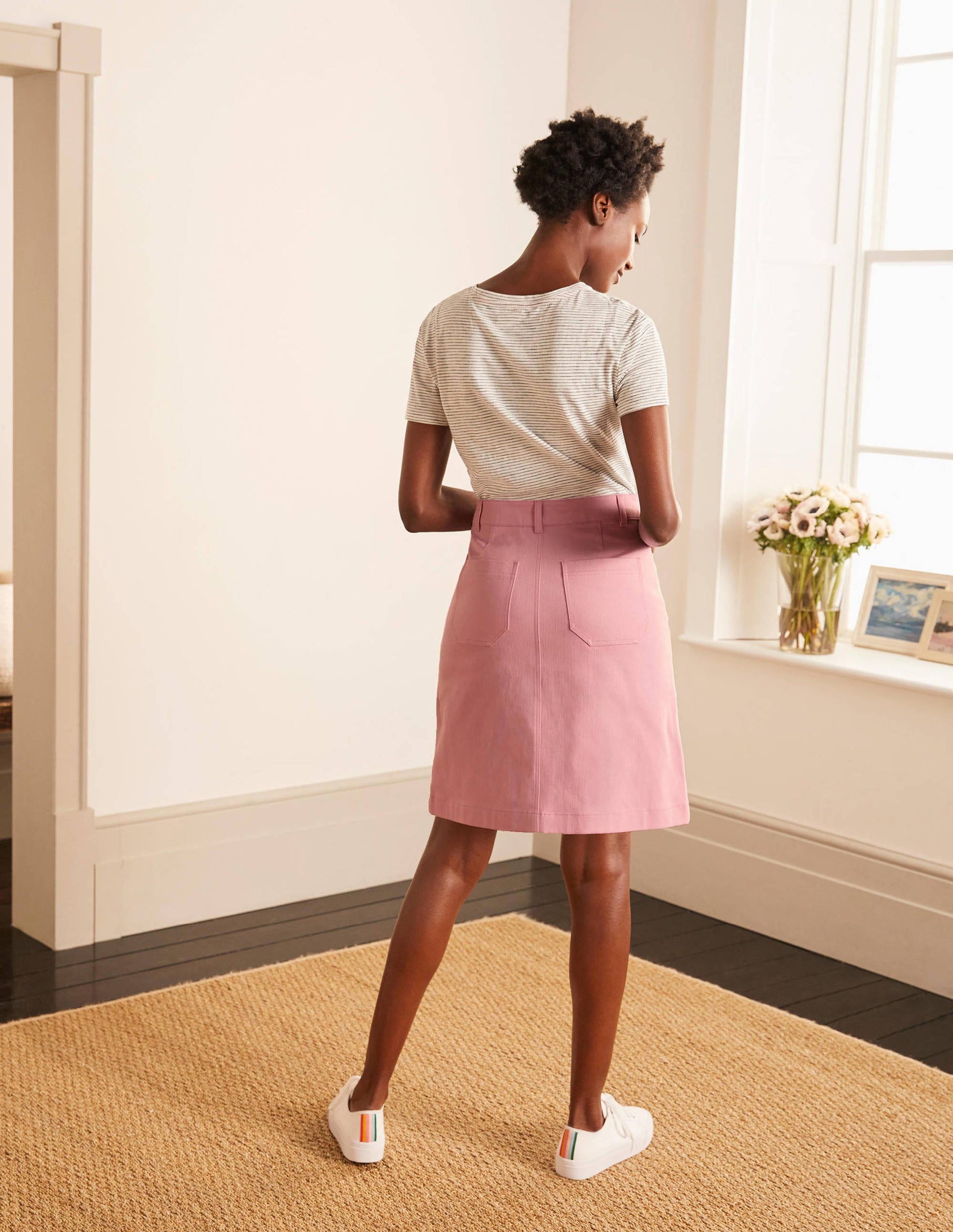 Abingdon Mini Skirt-Soft Peony-2