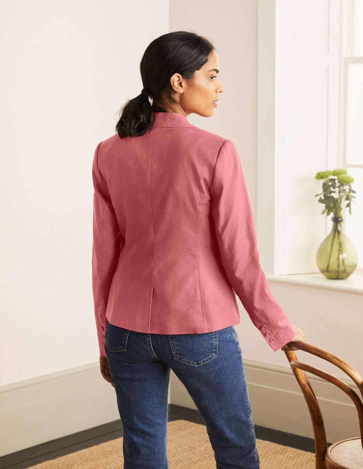 Framlingham Blazer-Dusty Red-2