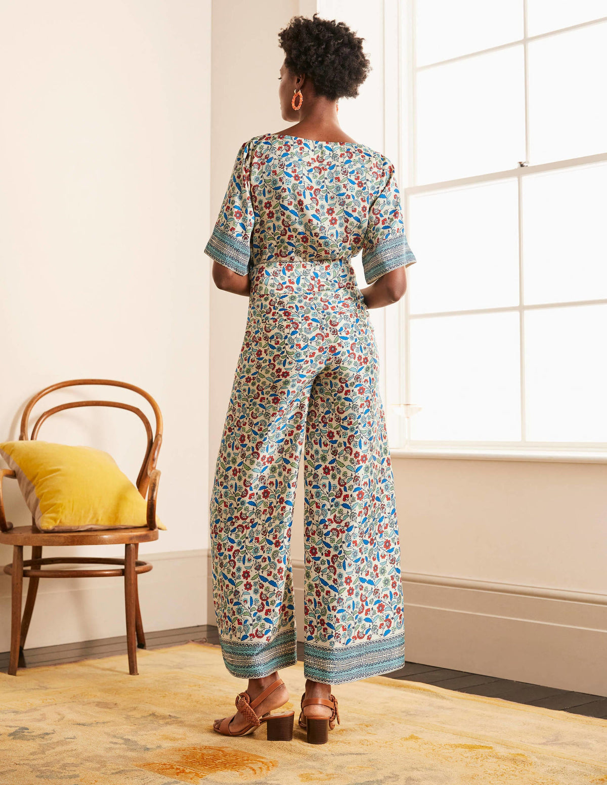 Elizabeth Trousers-Ivory, Trailing Posy-3