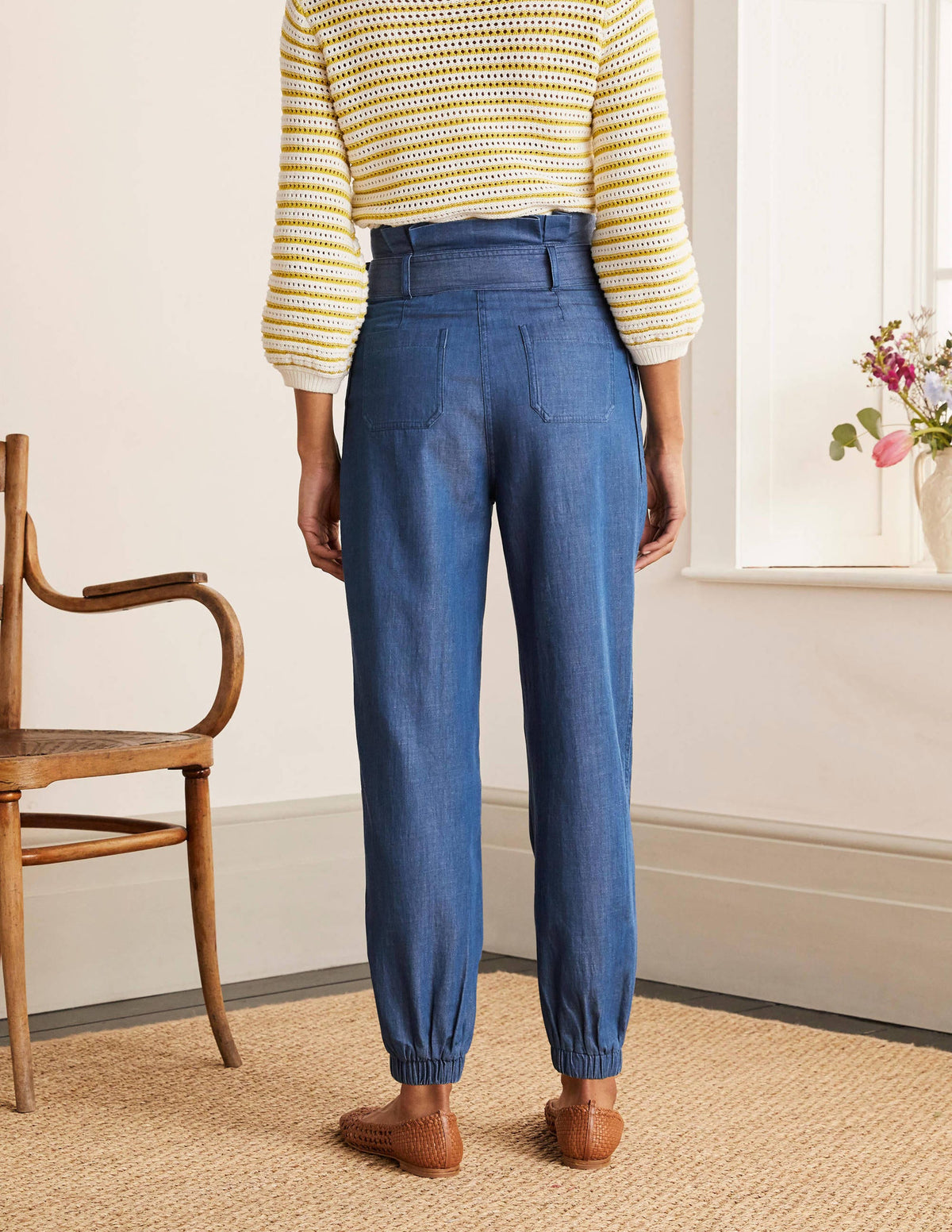 Elgin Trousers-Chambray-2