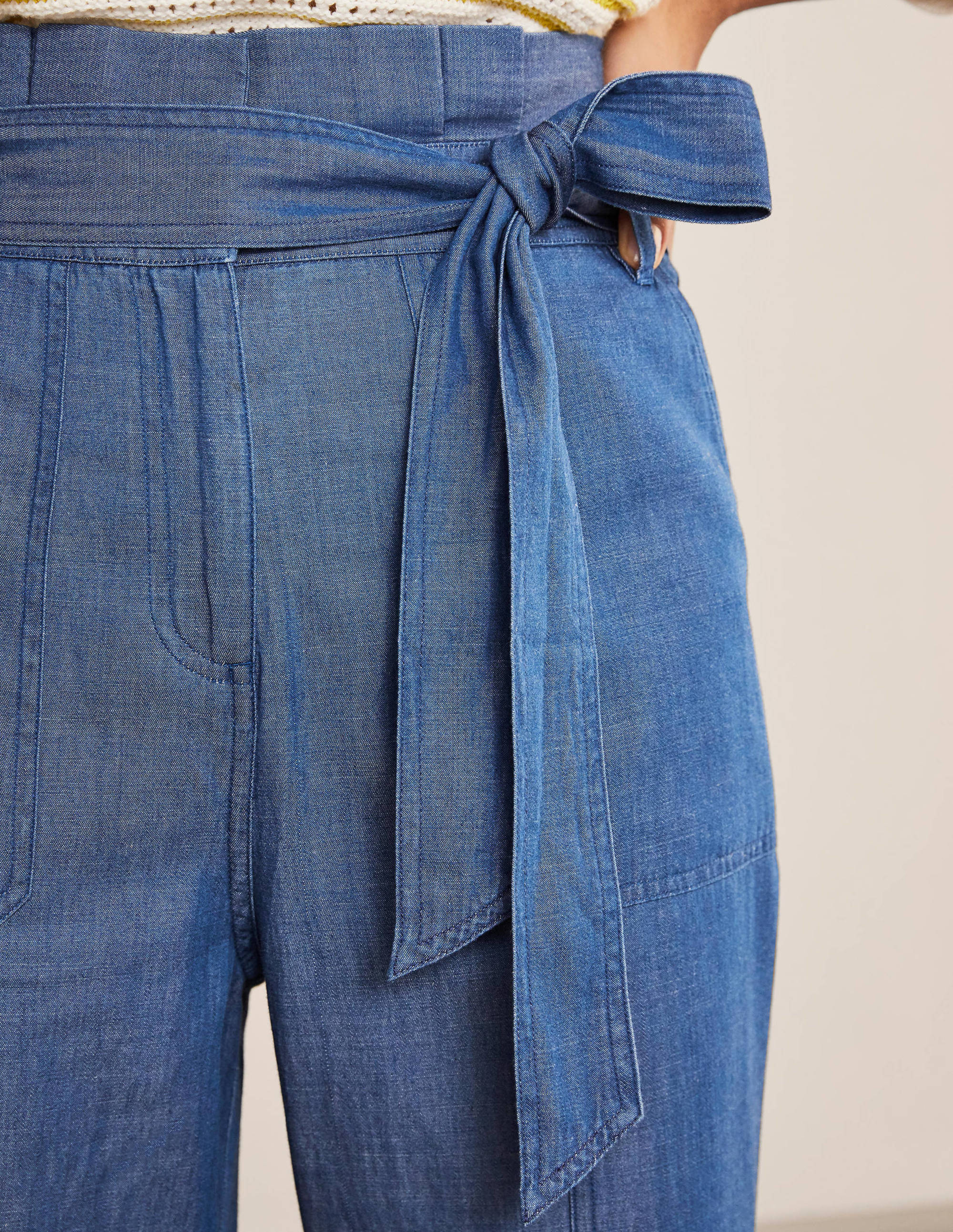 Elgin Trousers-Chambray - Image 3