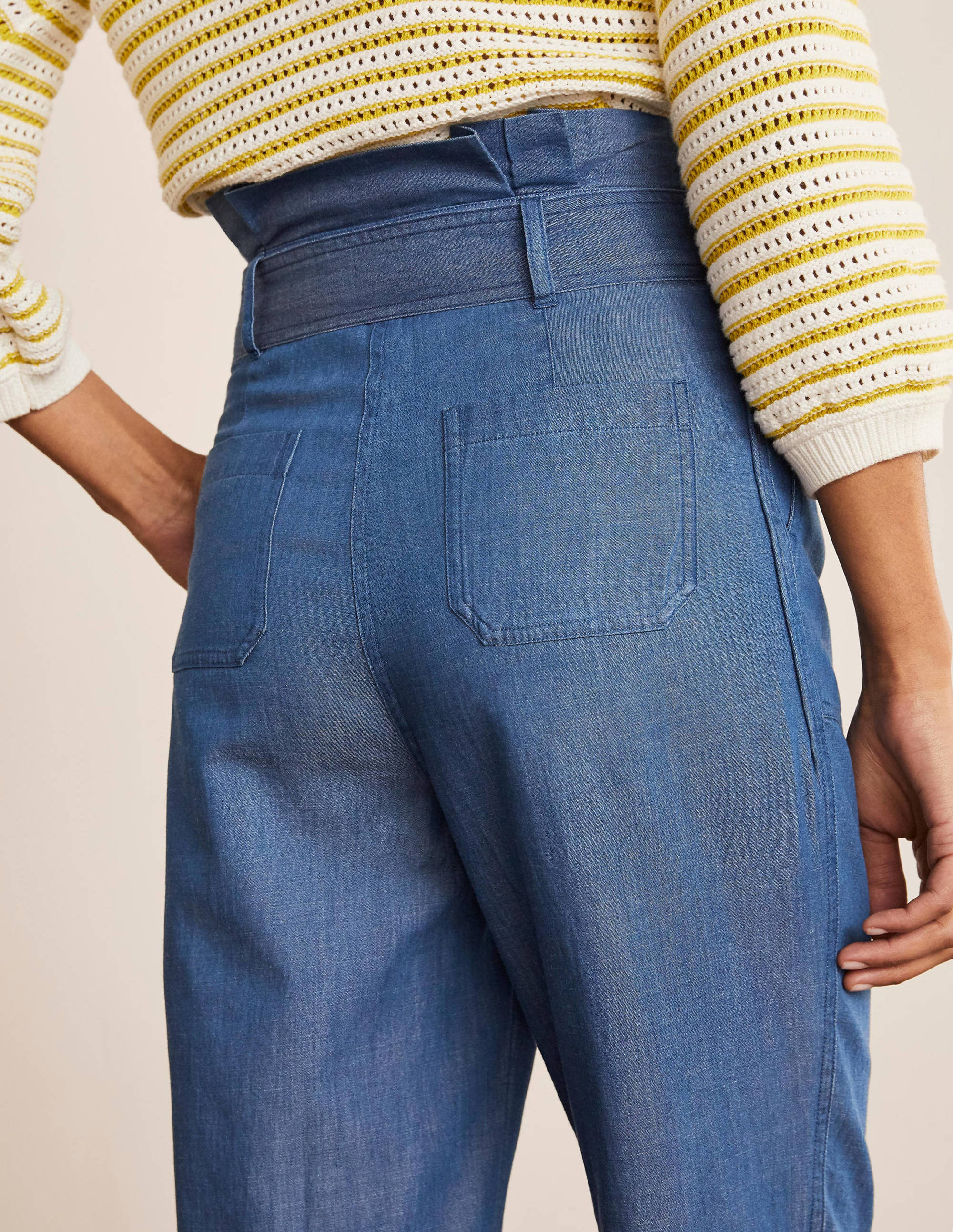 Elgin Trousers-Chambray - Image 4