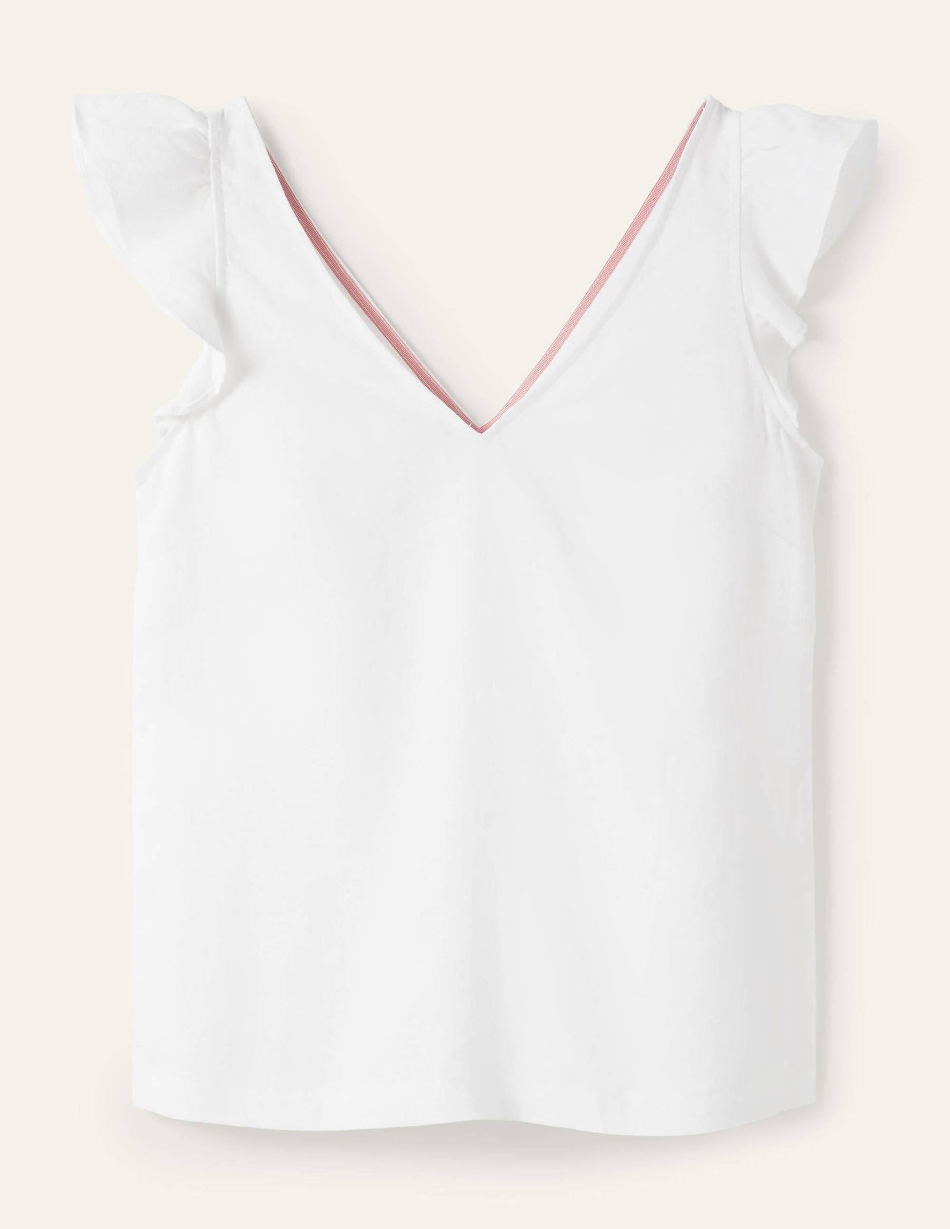 Andrea Linen Top-White-5