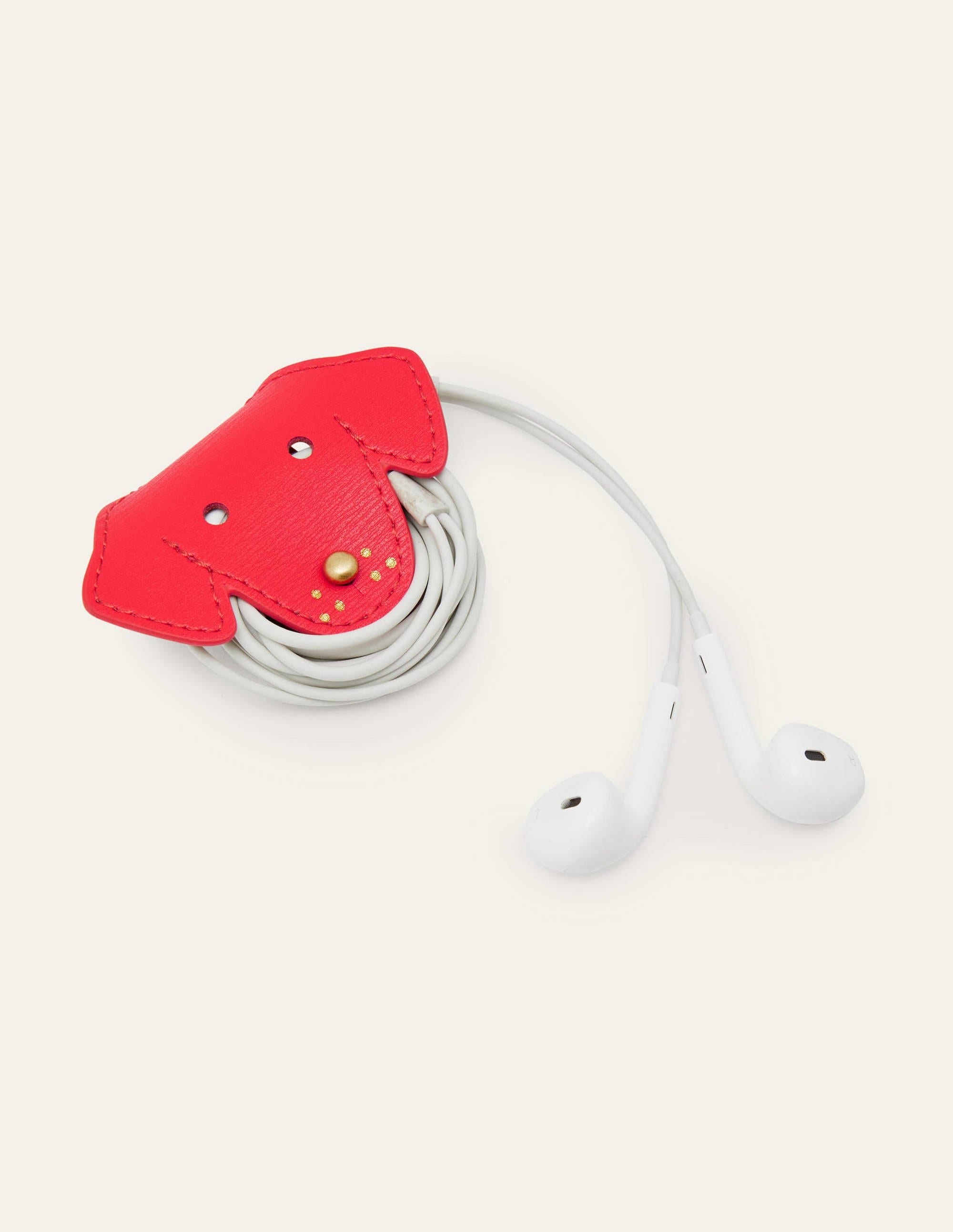 Animal Cable Tidy-Cherry Red - Dog - Image 3
