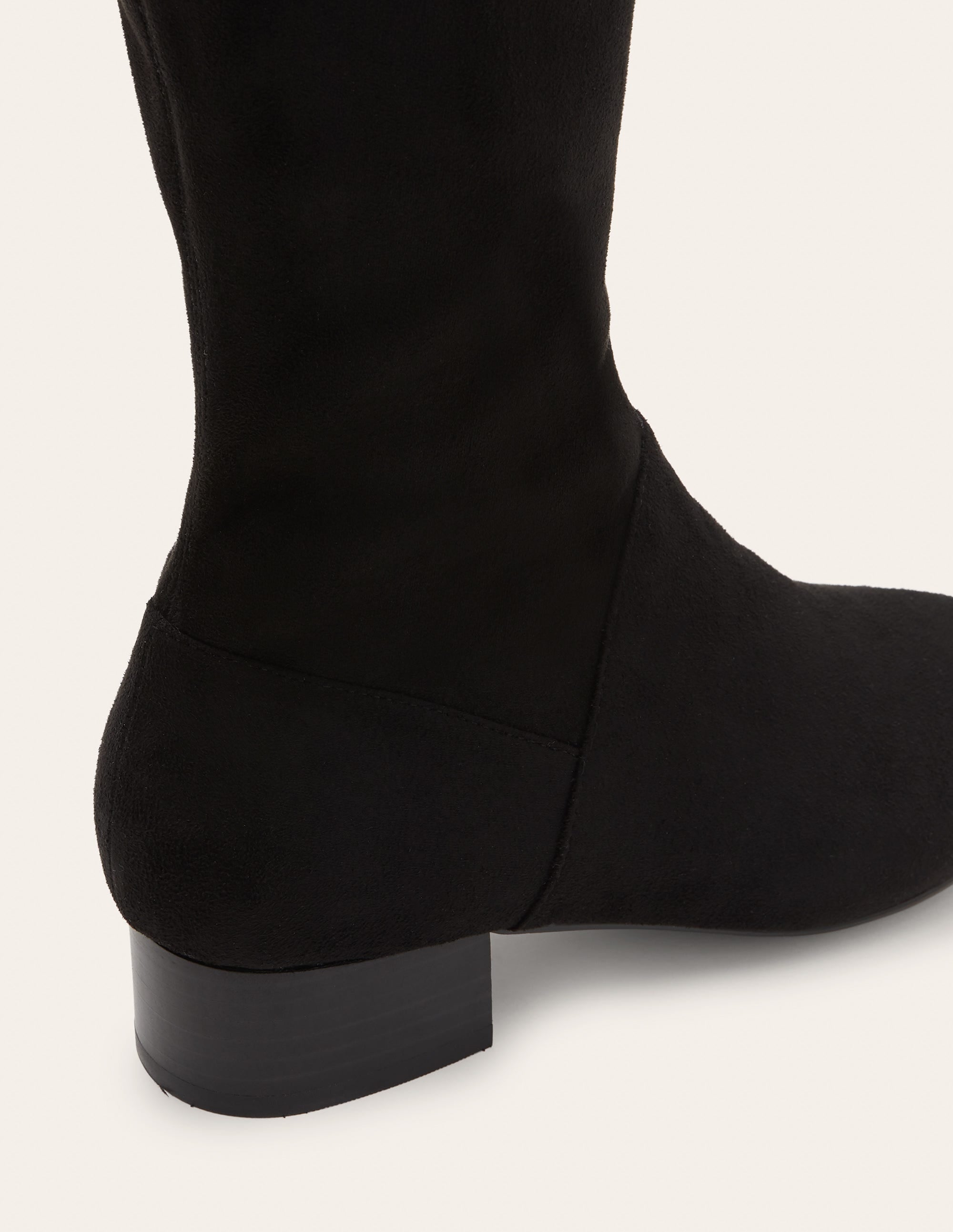 Flat Stretch Boots-Black - Image 2