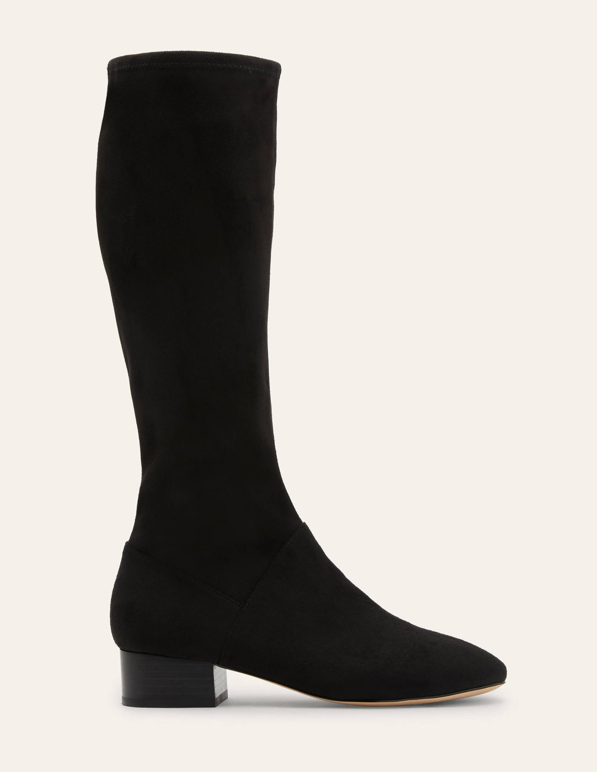Flat Stretch Boots-Black - Image 3