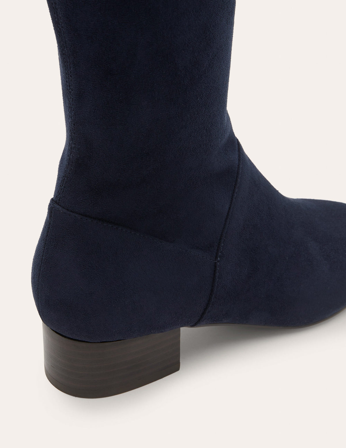 Flat Stretch Boots-Navy - Image 3