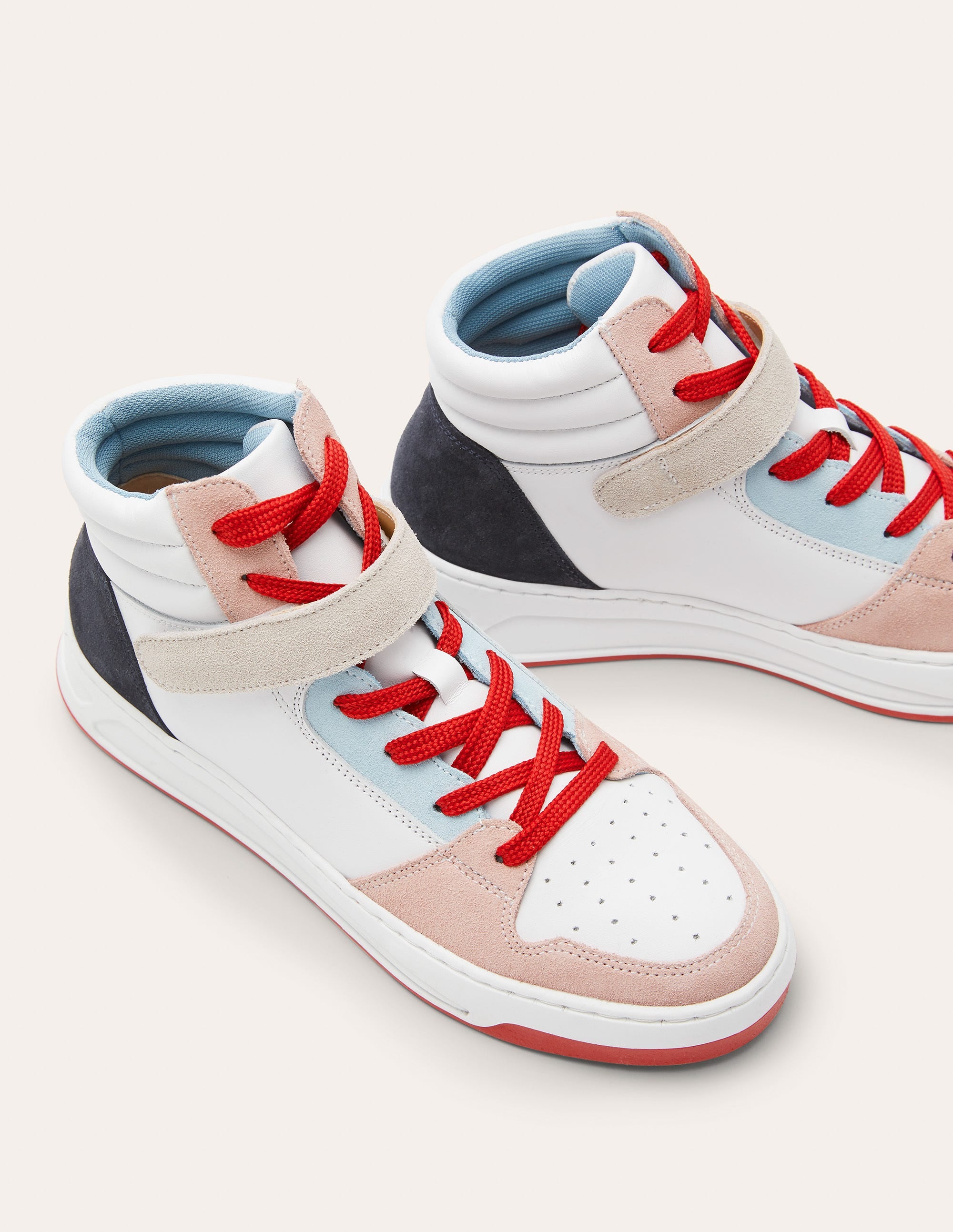 Heather High Top Trainers-Multi - Image 3