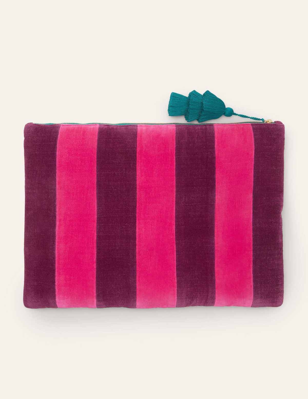 Velvet Laptop Pouch-Festival Pink/Wine-4