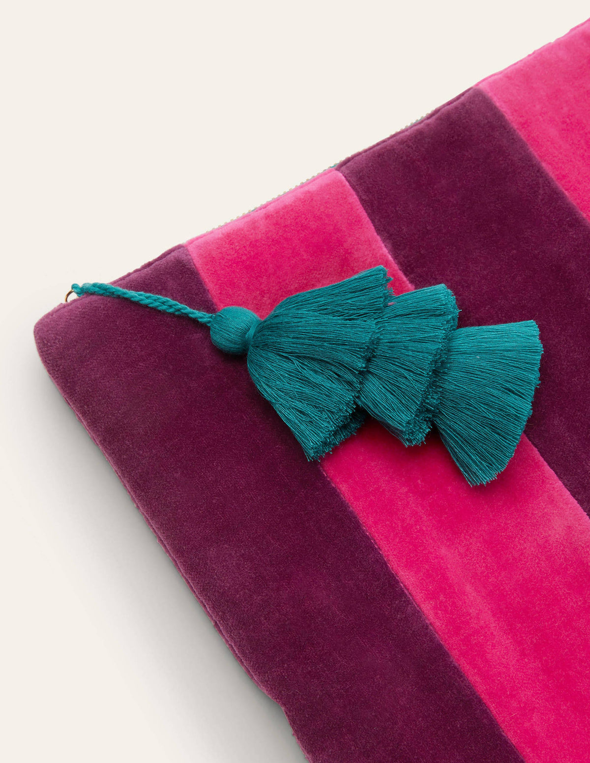 Velvet Laptop Pouch-Festival Pink/Wine - Image 5