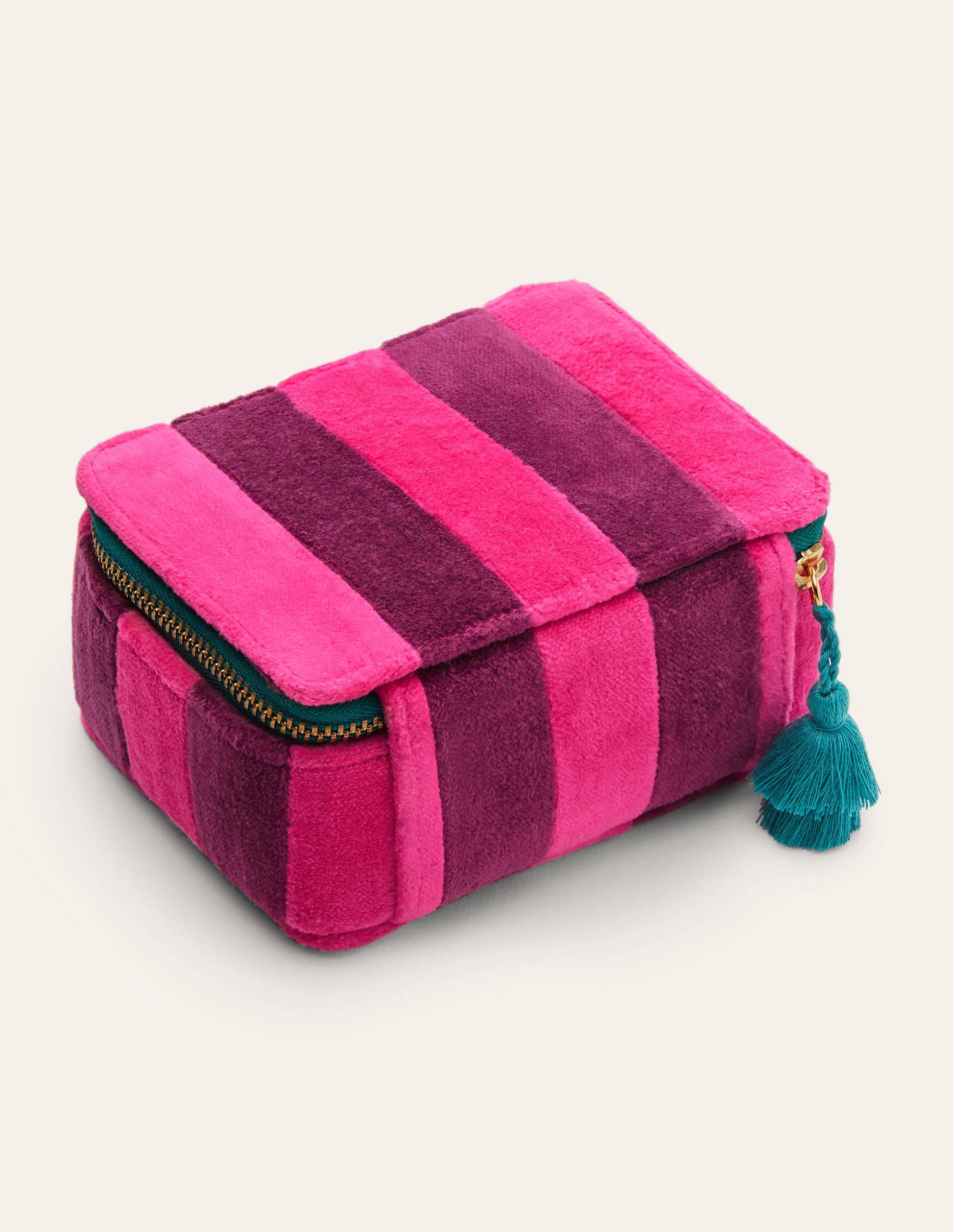 Velvet Trinket Box-Festival Pink/Wine-3