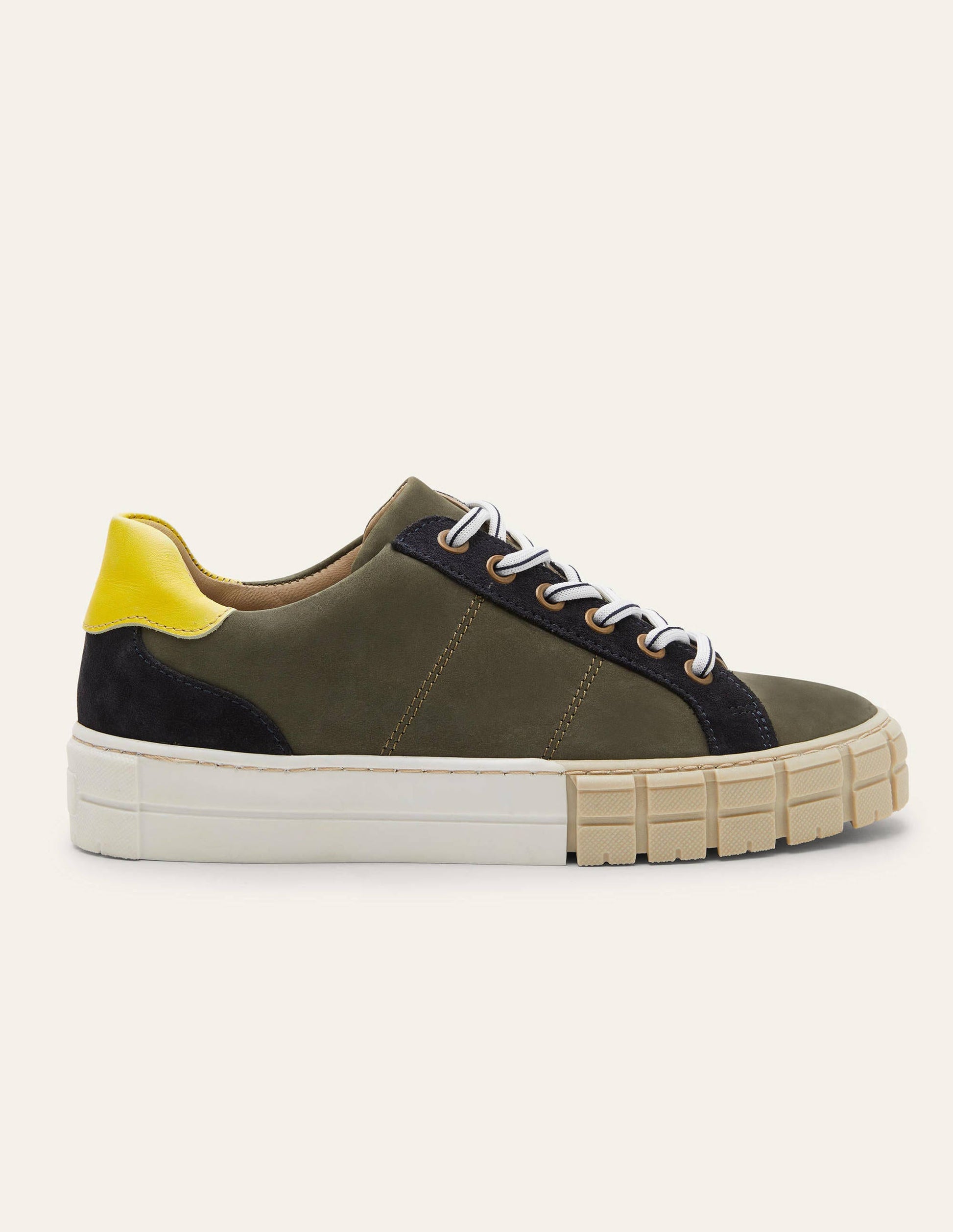 Pippa Layered Sole Trainers-Alder/Navy-2