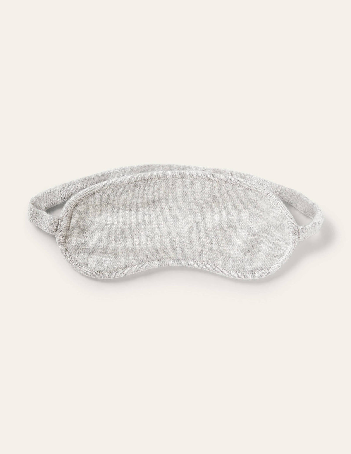 Cashmere Eye Mask-Grey Marl/Fresh Water - Image 1