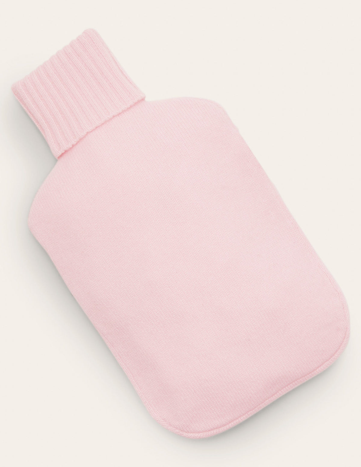 Cashmere Hot Water Bottle-Milkshake/Coral Crush - Image 1