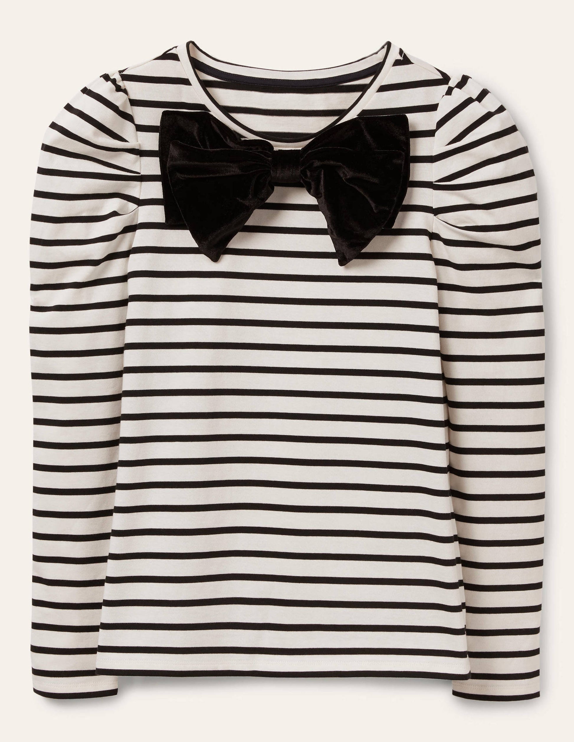 Imogen Breton-Ivory/ Black Bow-6