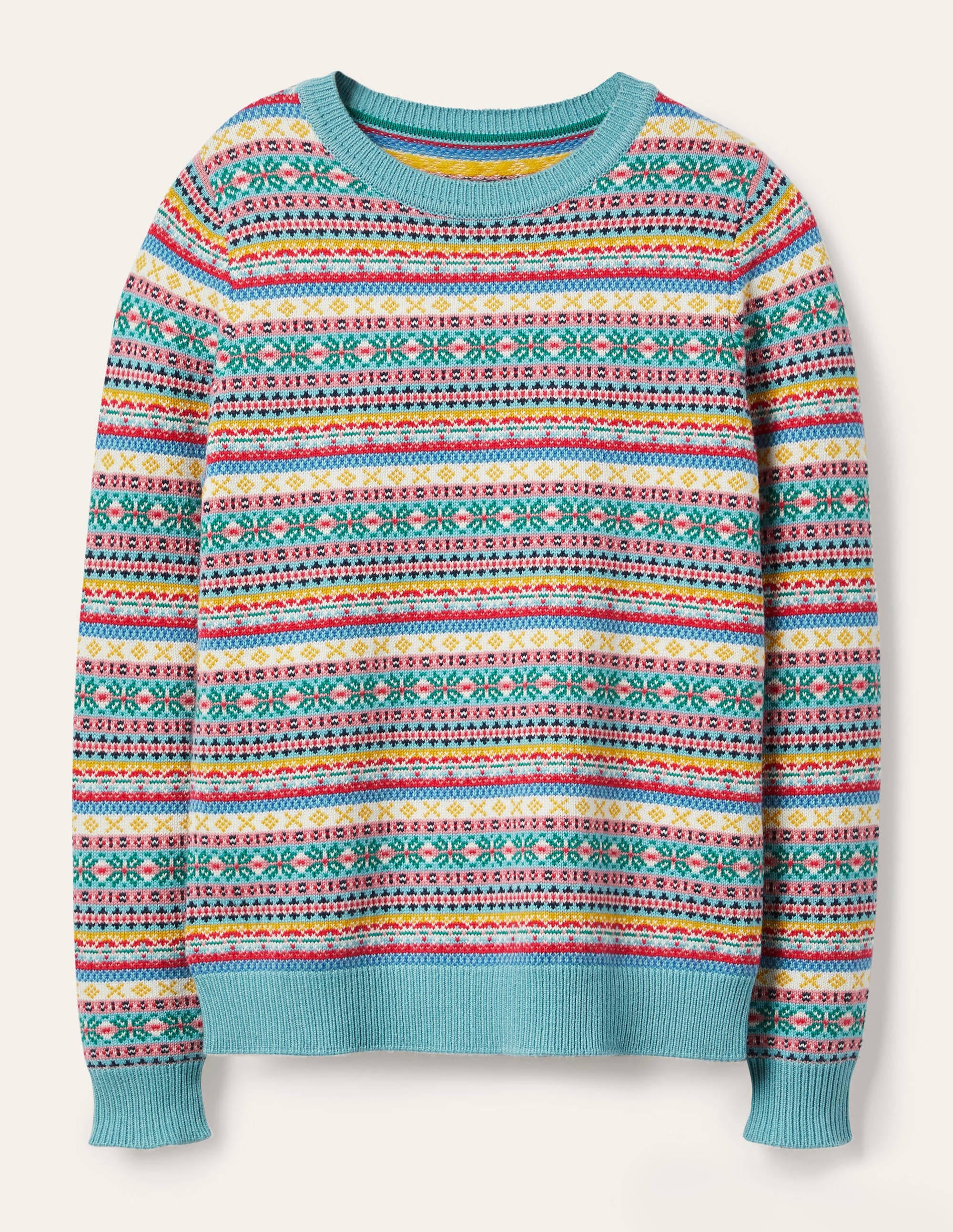 Fair Isle Jumper-Multi Heritage - Image 6