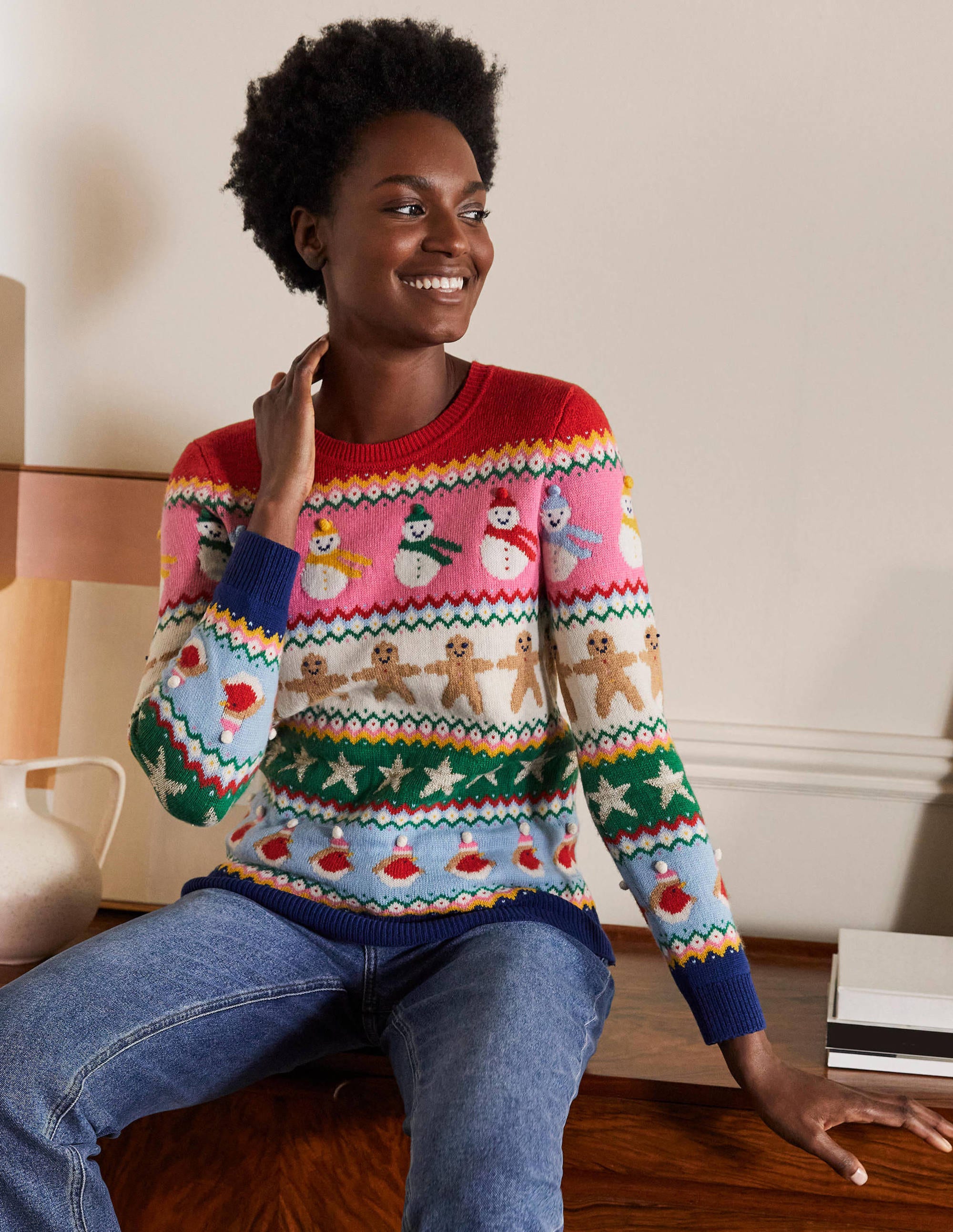 Christmas Jumper-Festive Fair Isle - Image 1