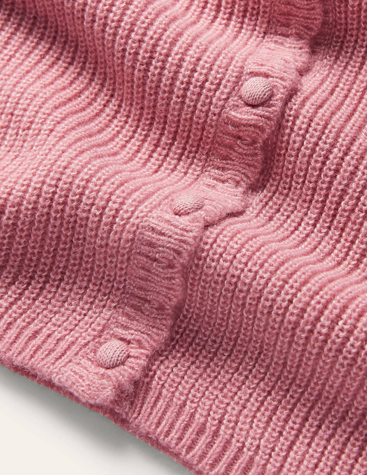 Ella Scallop Fluffy Cardigan-Formica Pink-6