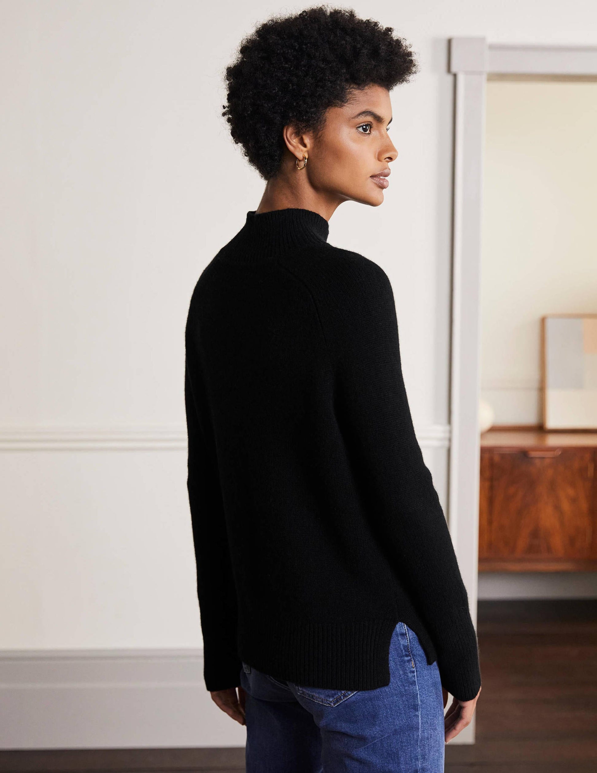 Anna Cashmere Jumper-Black-3