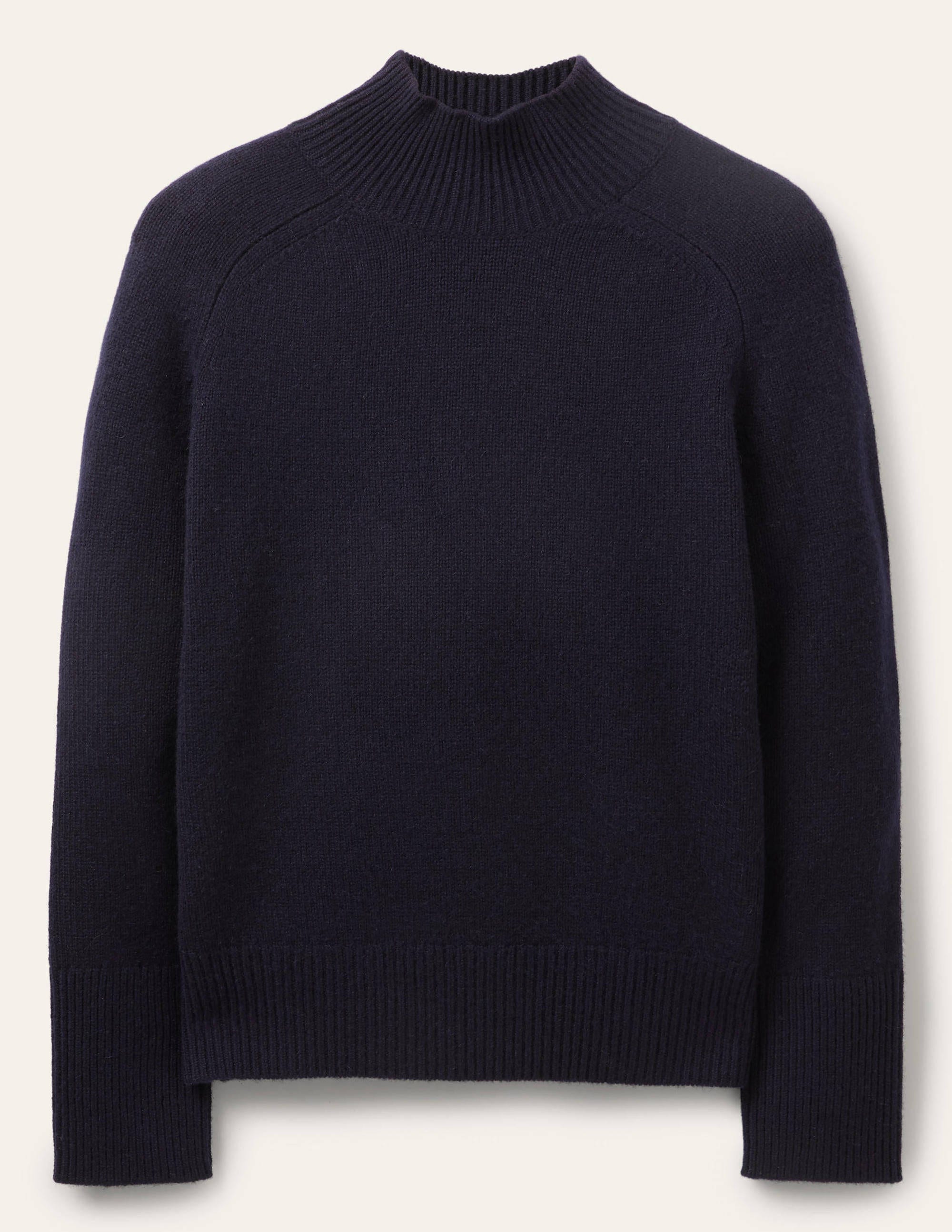 Anna Cashmere Jumper-Navy - Image 5