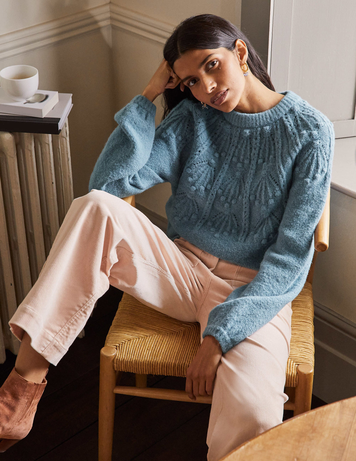Relaxed Cable Jumper-Airforce-1