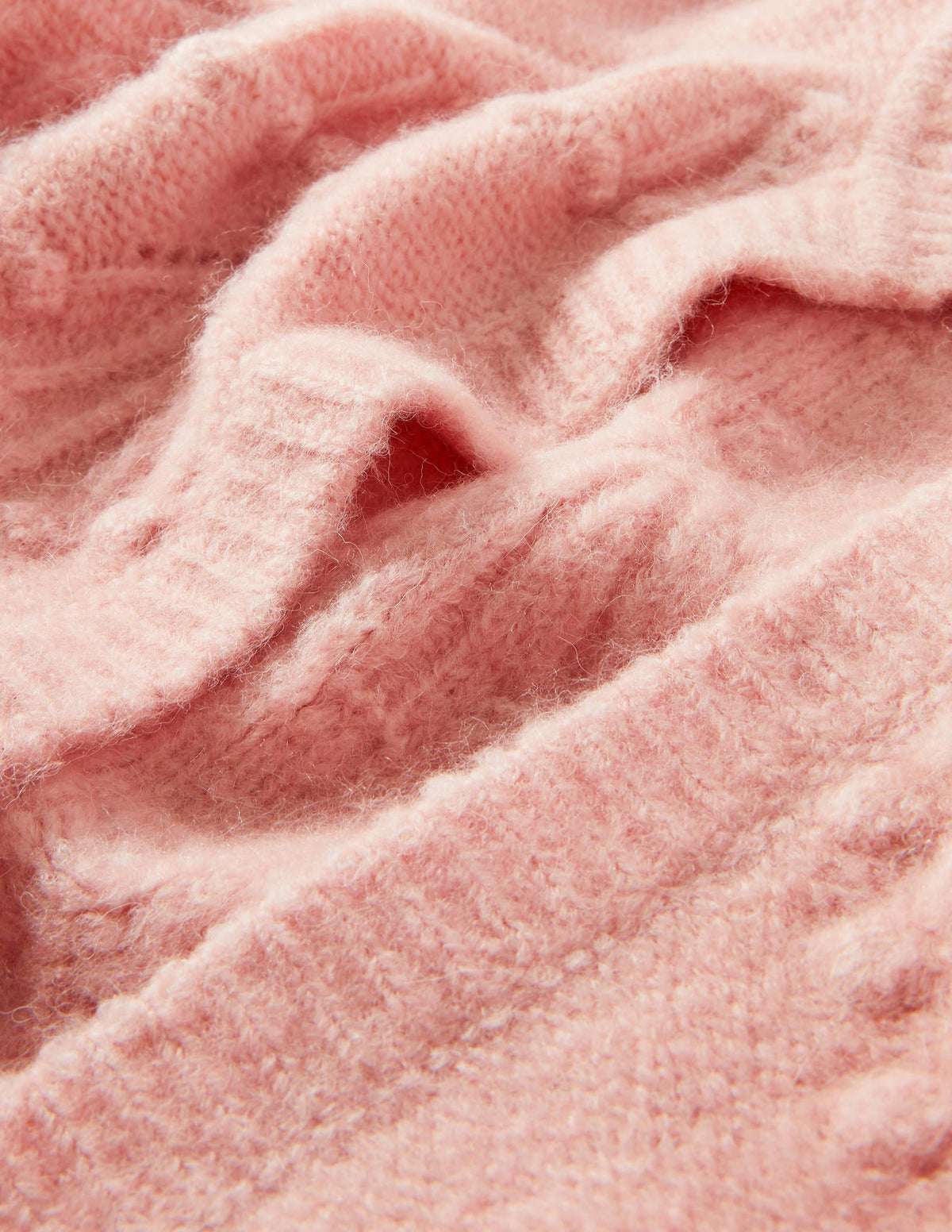 Relaxed Cable Cardigan-Milkshake-5