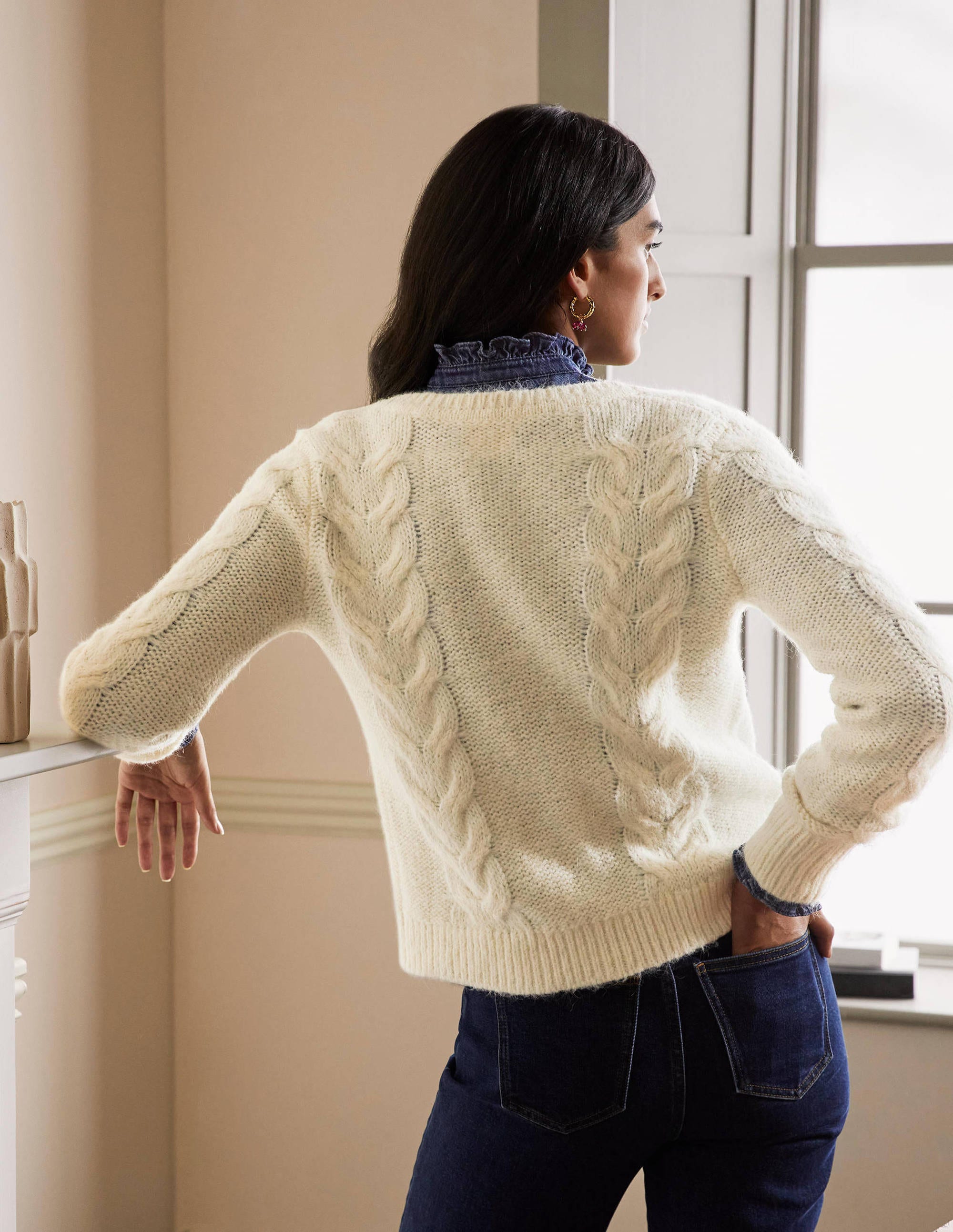 Claire Cardigan-Ivory - Image 3