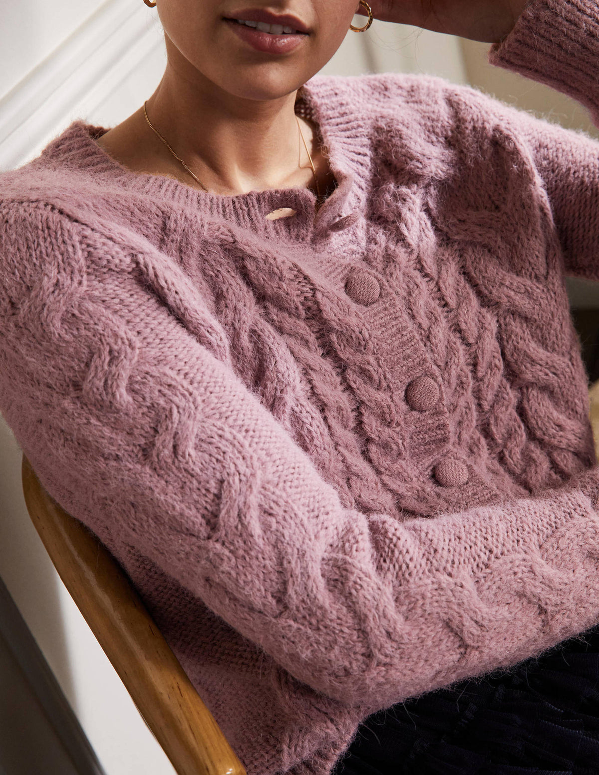 Claire Cardigan-Violet Opal-2