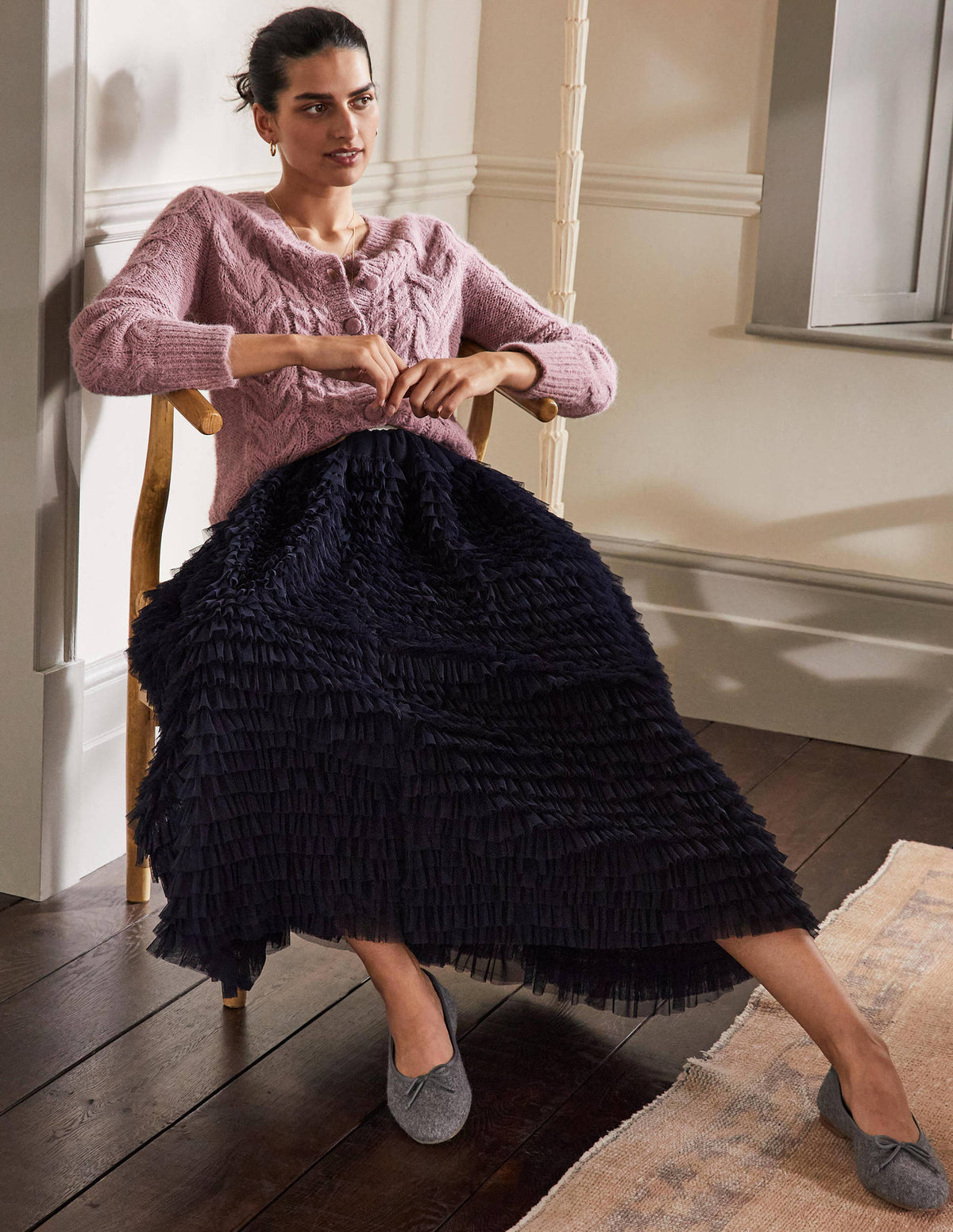 Claire Cardigan-Violet Opal-4