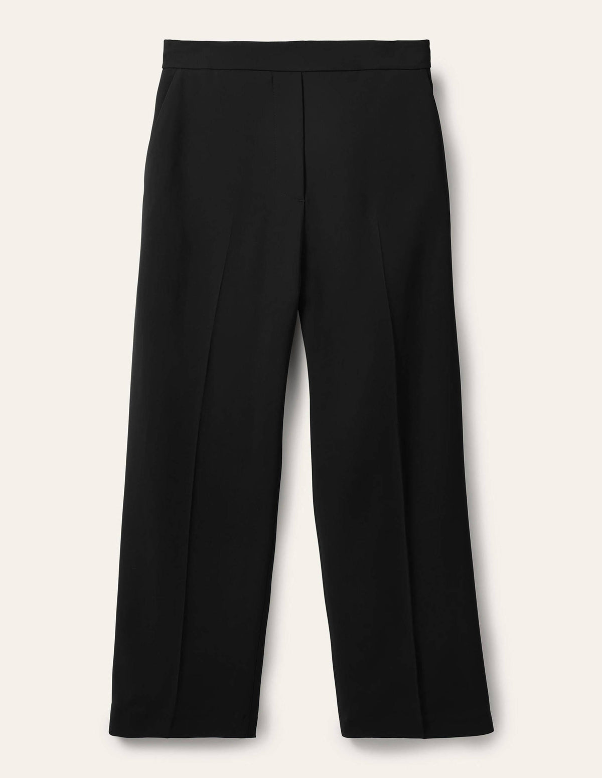 Albemarle Cropped Trousers-Black - Image 6