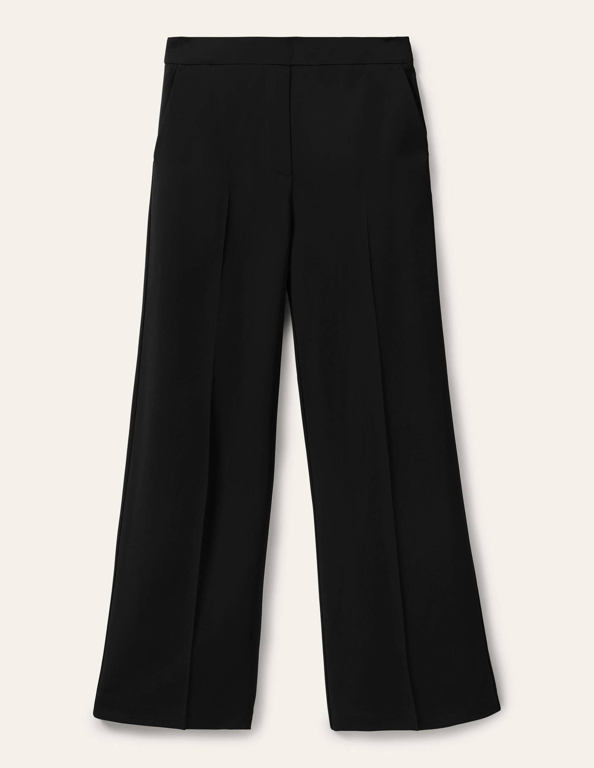 Albemarle Wide Leg Trousers-Black-6
