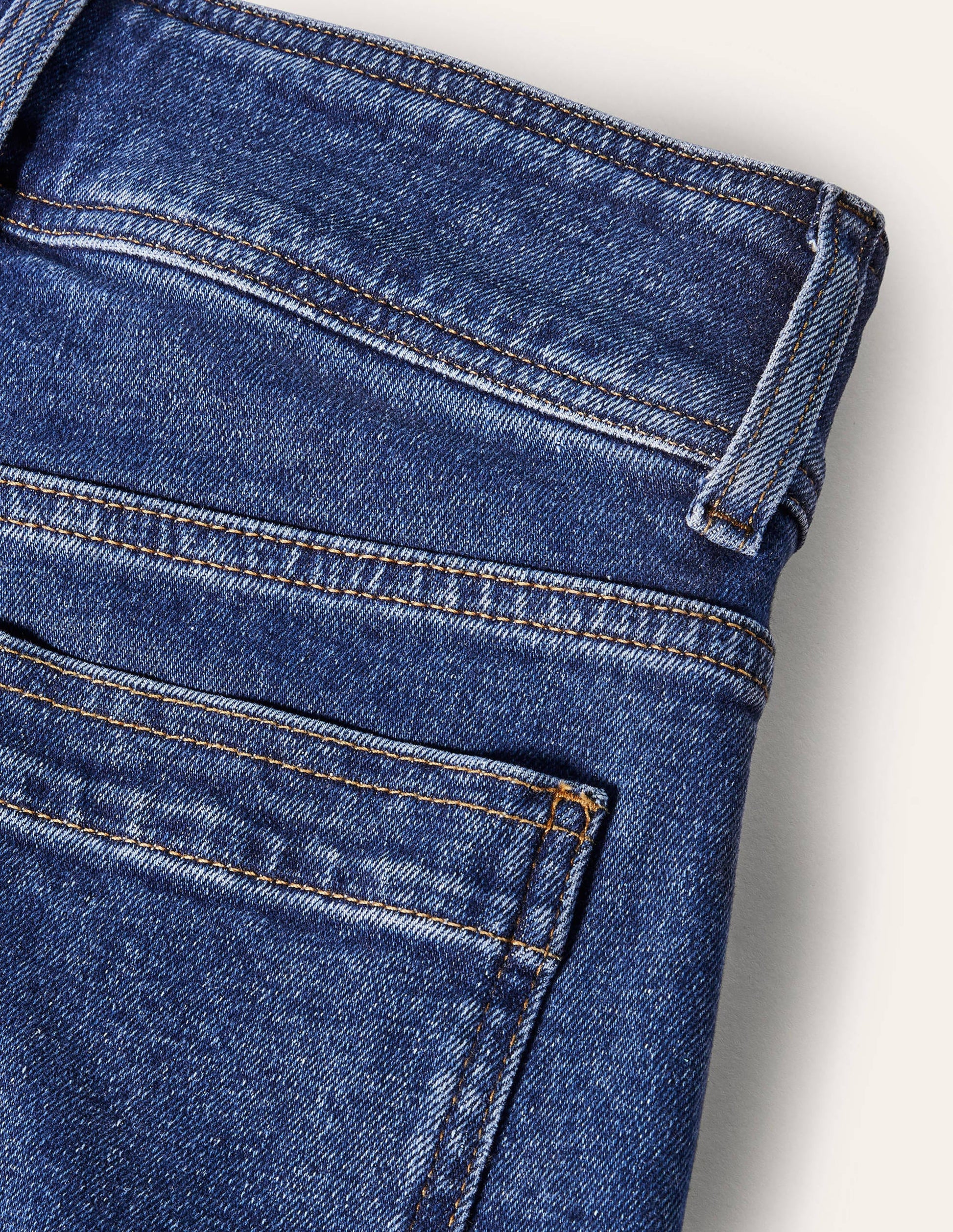 Wide Leg Denim Culottes-Mid Vintage-6