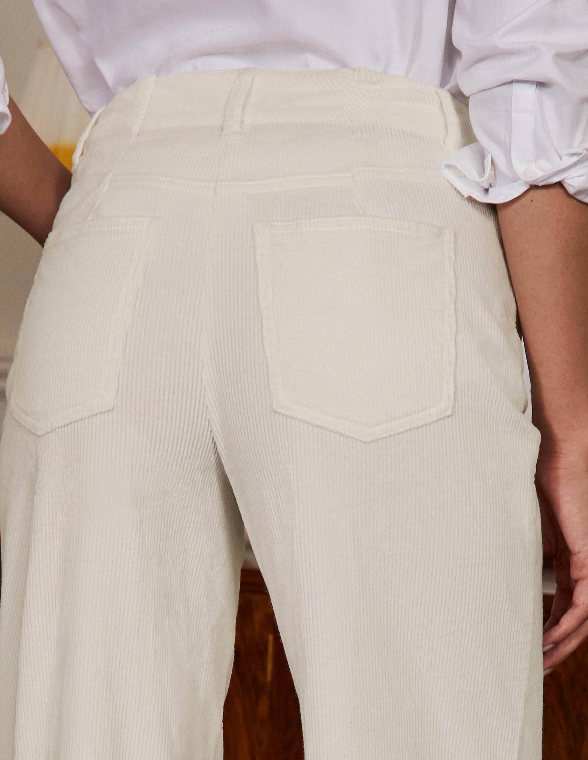 Alexia Cord Trousers-Ecru-4