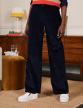 Alexia Cord Trousers-Navy