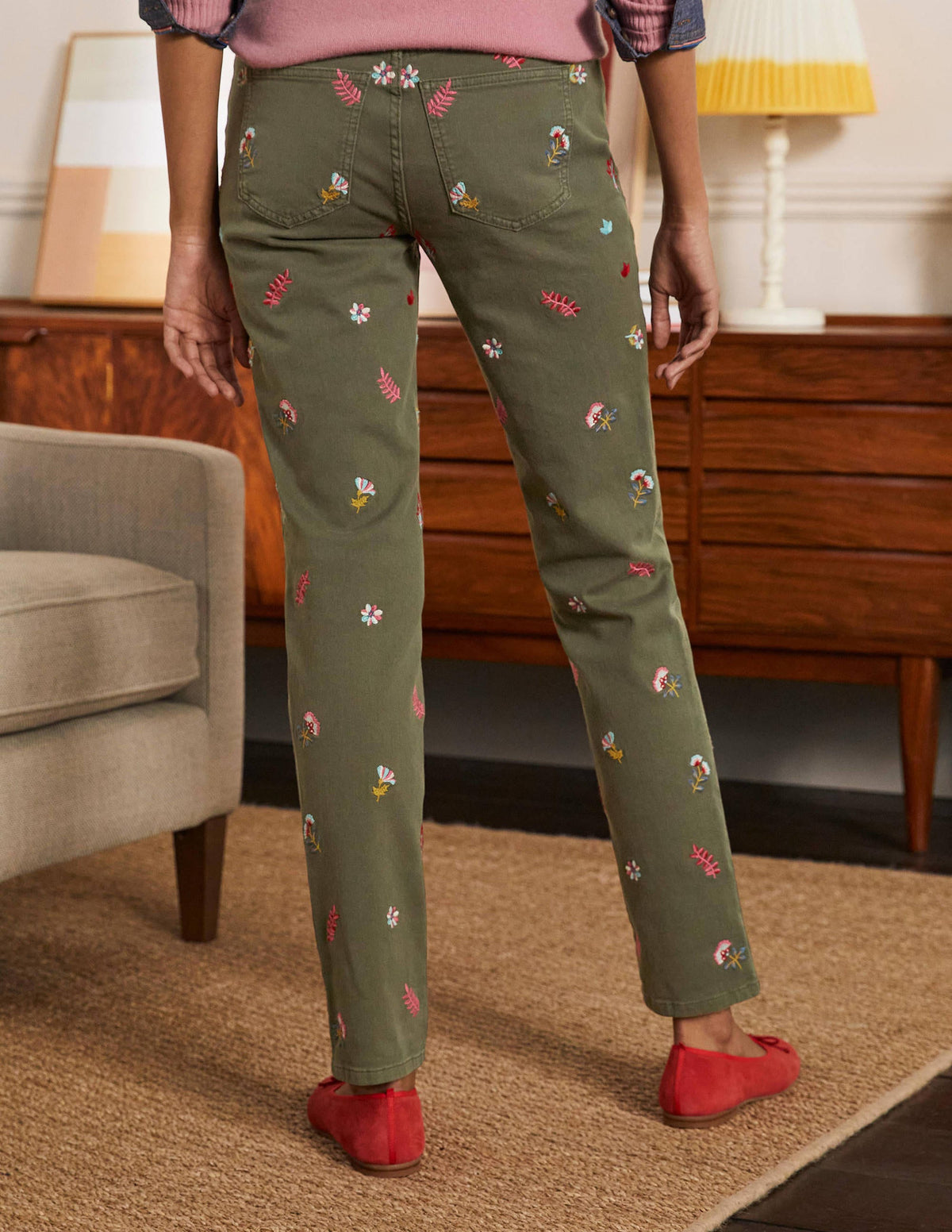 Girlfriend Jeans-Marsh Embroidered - Image 3