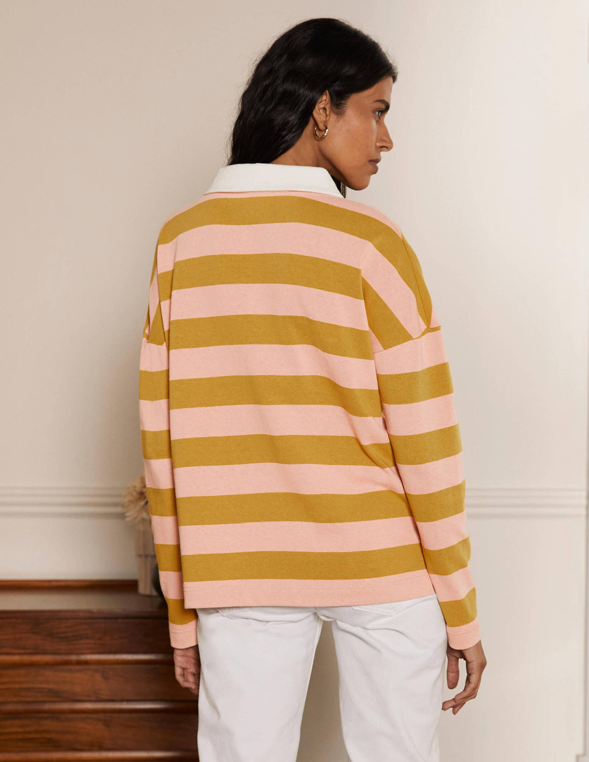 Phillipa Rugby Top-Milkshake/ Gold Rush - Image 2
