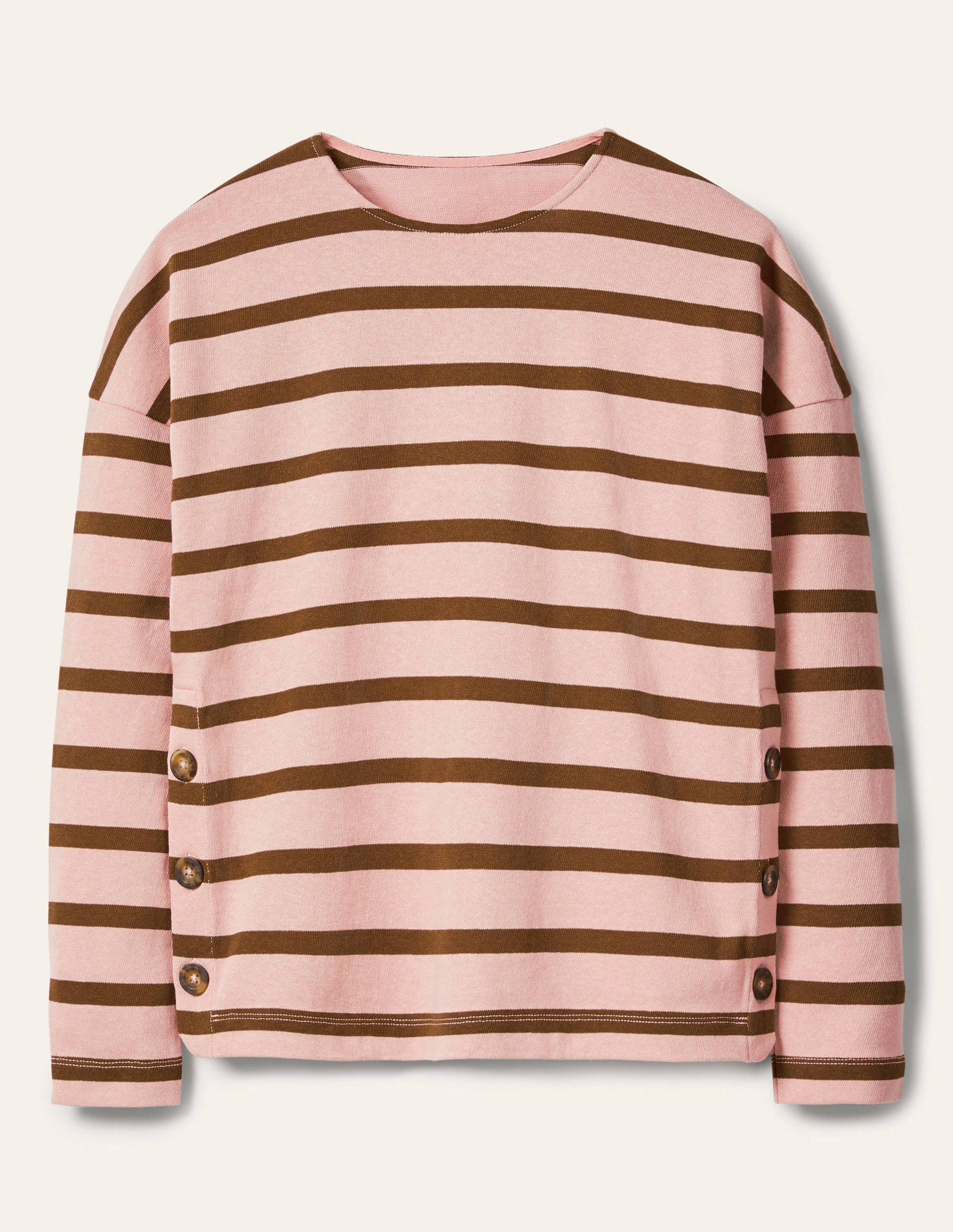 Sophie Long Sleeve Breton-Milkshake/Pony - Image 5